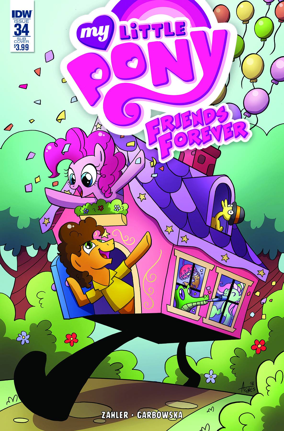 MY LITTLE PONY FRIENDS FOREVER #34 SUBSCRIPTION VAR