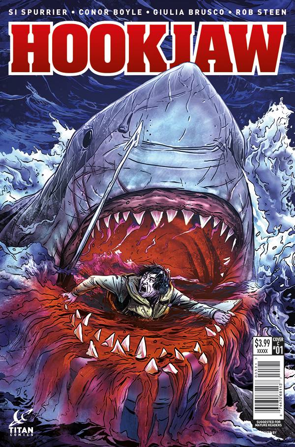 HOOKJAW #1 (OF 5) CVR C LAMING