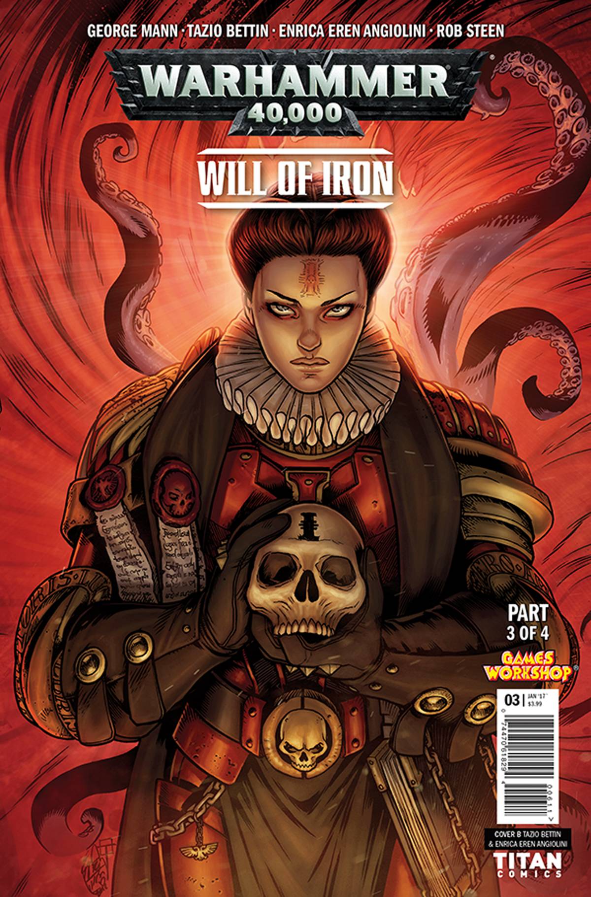 WARHAMMER 40000 WILL OF IRON #3 (OF 4) CVR B BETTIN