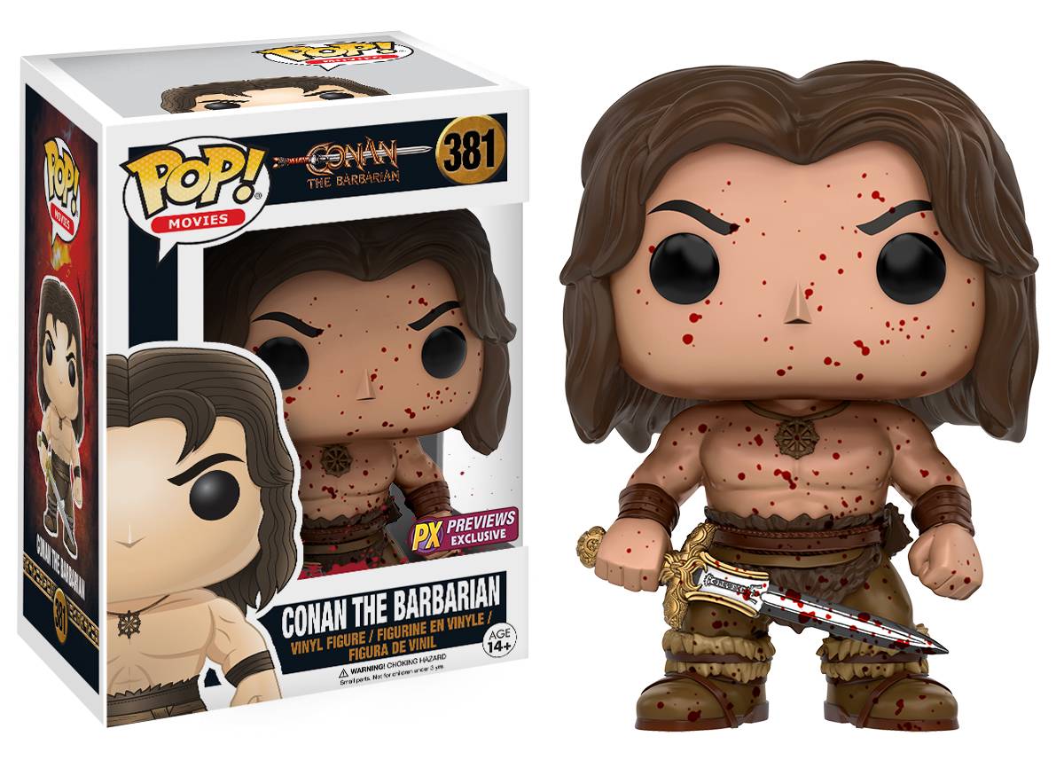 POP CONAN THE BARBARIAN CONAN BLOODY PX VINYL FIGURE