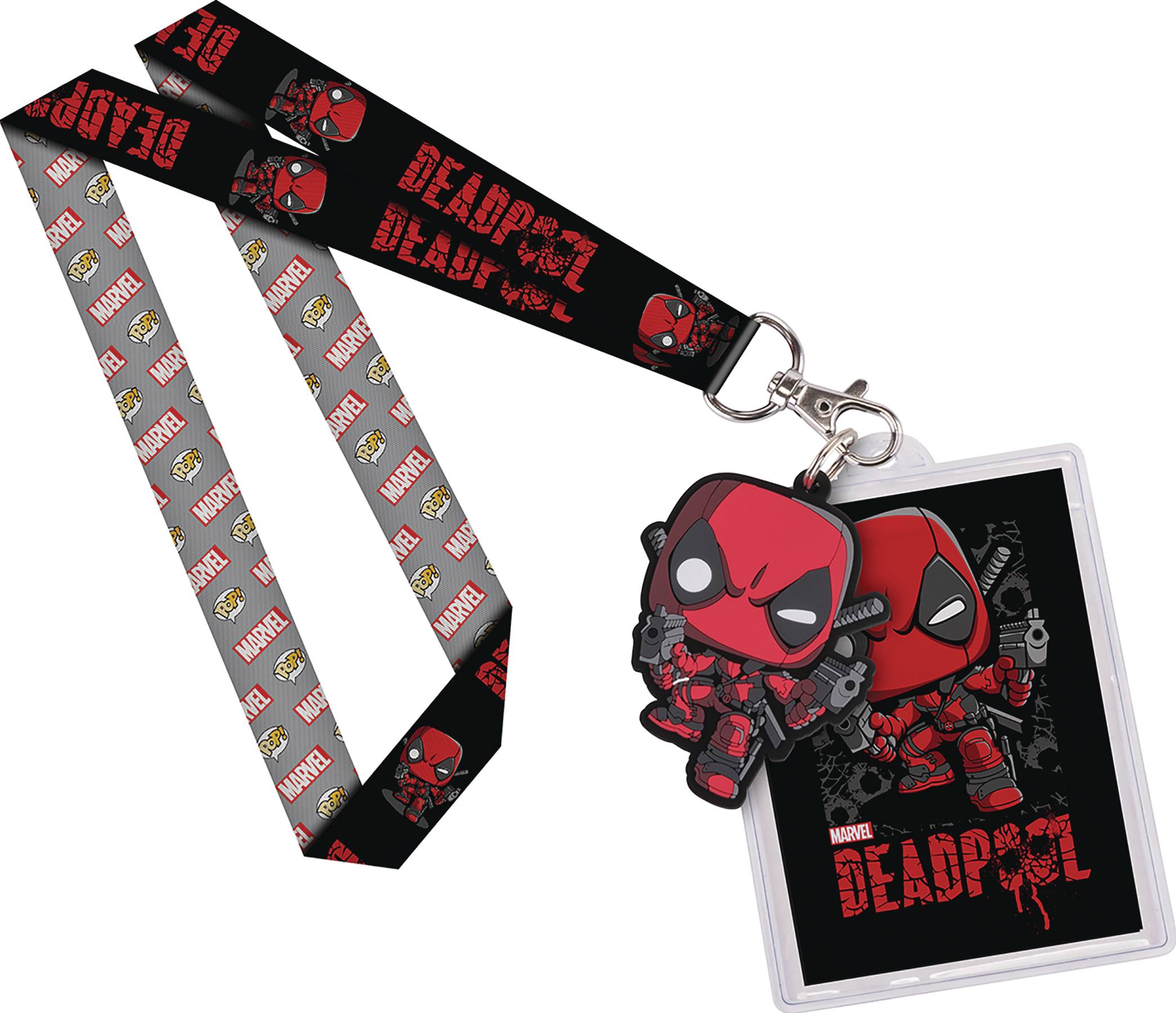 POP MARVEL DEADPOOL LANYARD