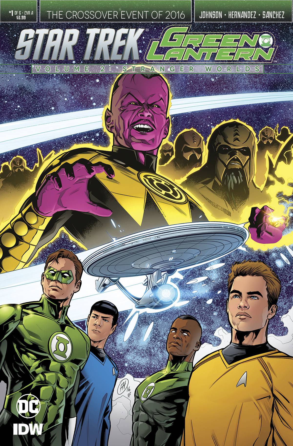 STAR TREK GREEN LANTERN VOL 2 #1