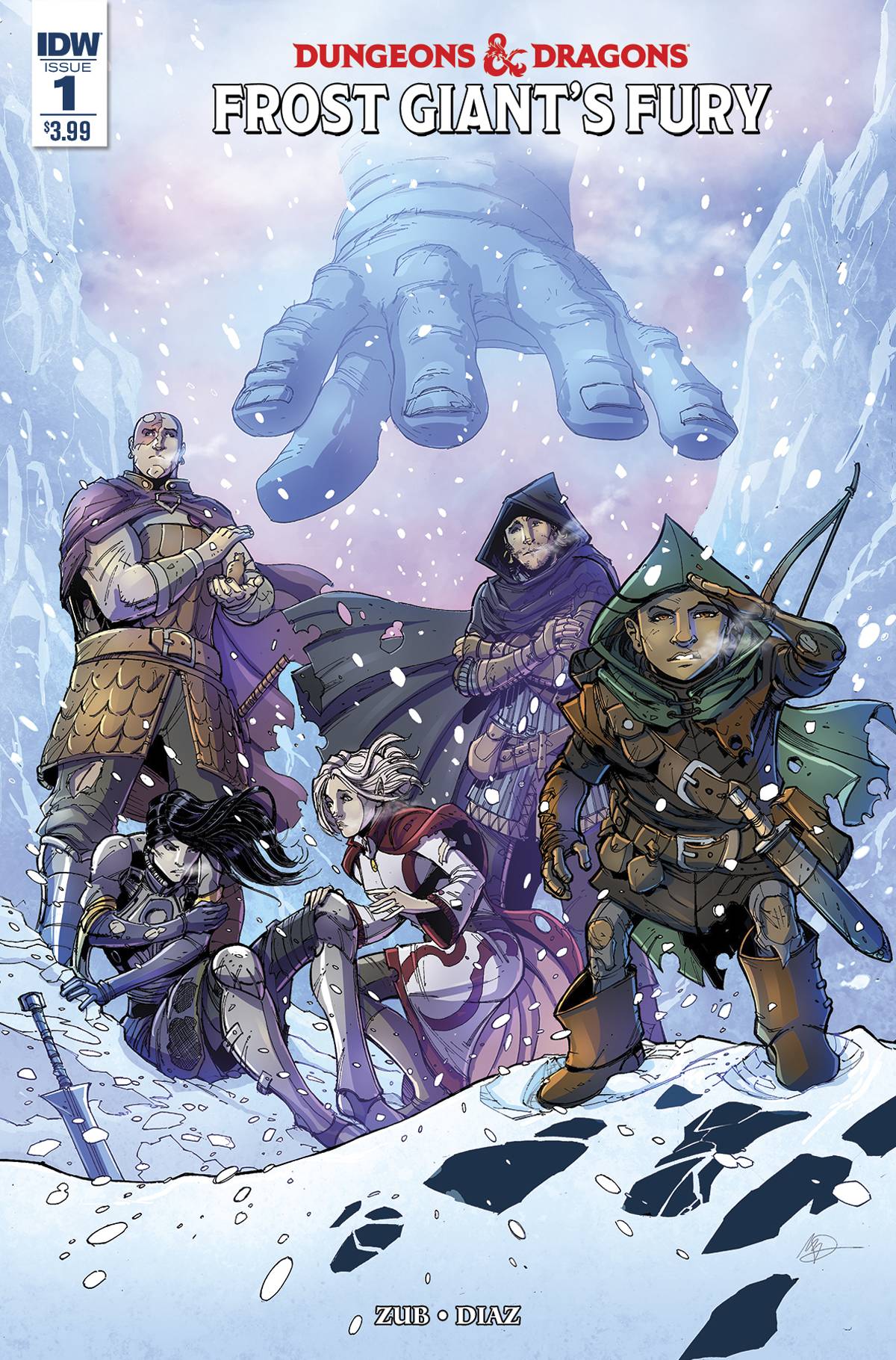 DUNGEONS & DRAGONS FROST GIANTS FURY #1