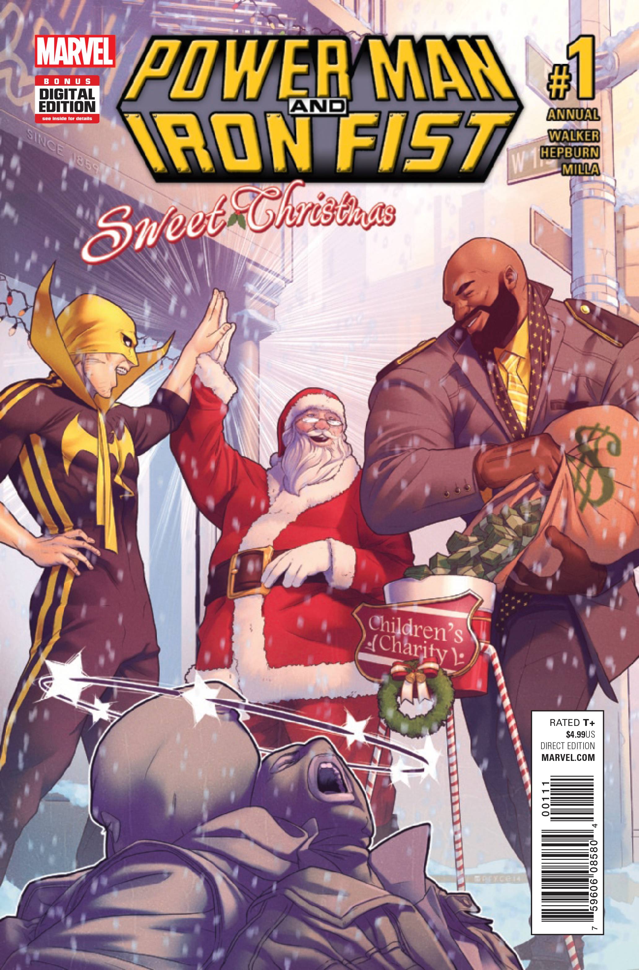 POWER MAN AND IRON FIST SWEET CHRISTMAS ANNUAL #1