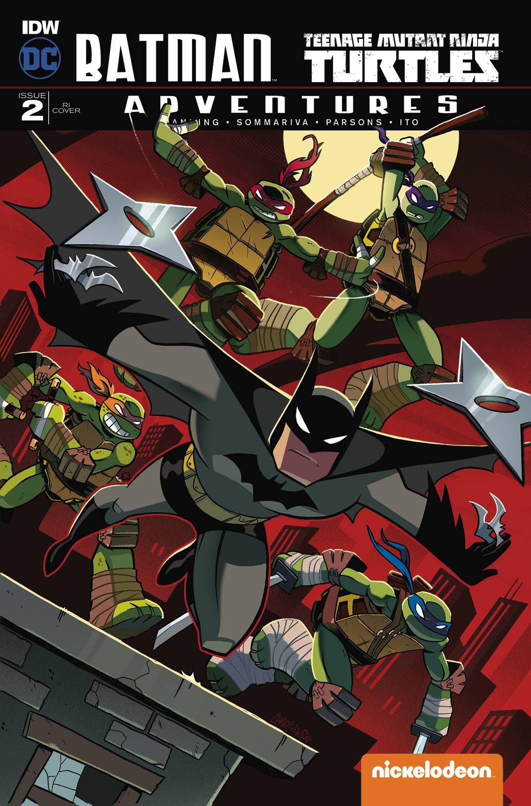 BATMAN TMNT ADVENTURES #2