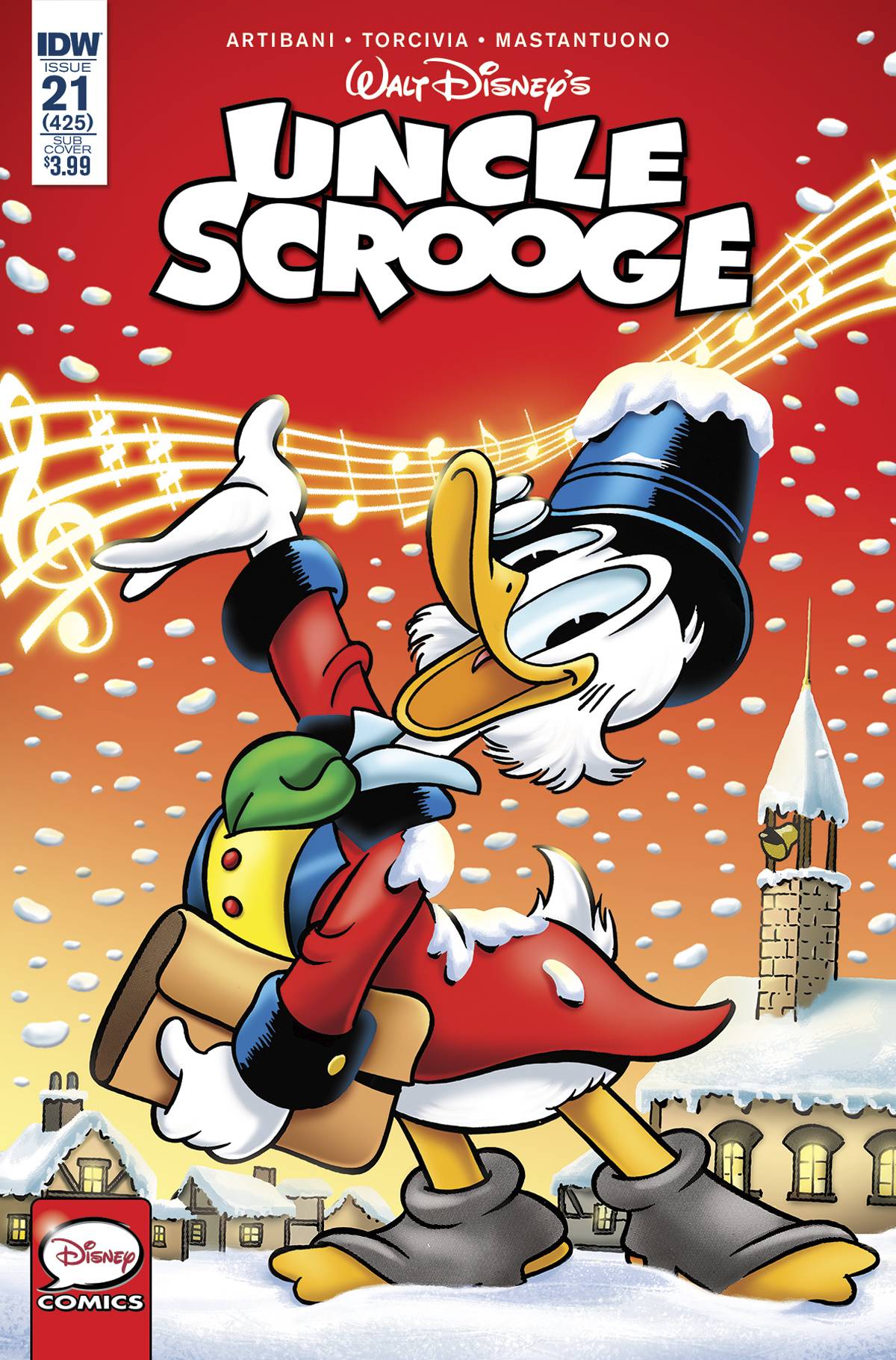 UNCLE SCROOGE #21 SUBSCRIPTION VAR