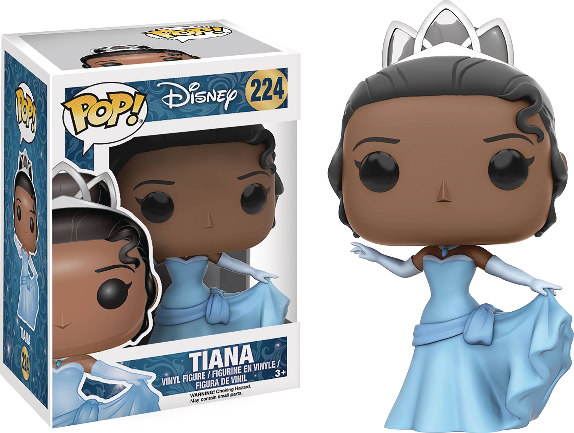 POP DISNEY PRINCESS & THE FROG TIANA VINYL FIG