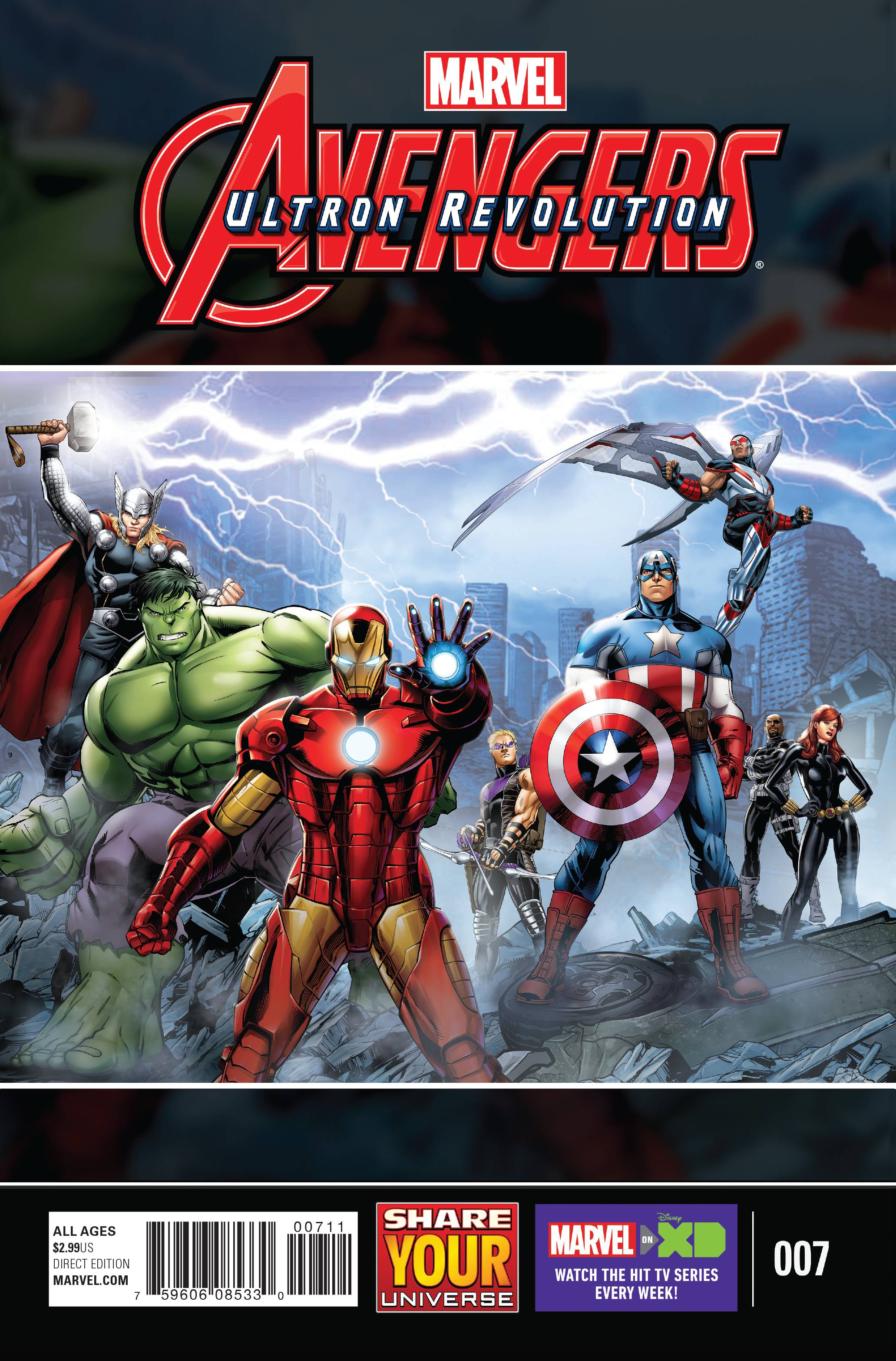 MARVEL UNIVERSE AVENGERS ULTRON REVOLUTION #7