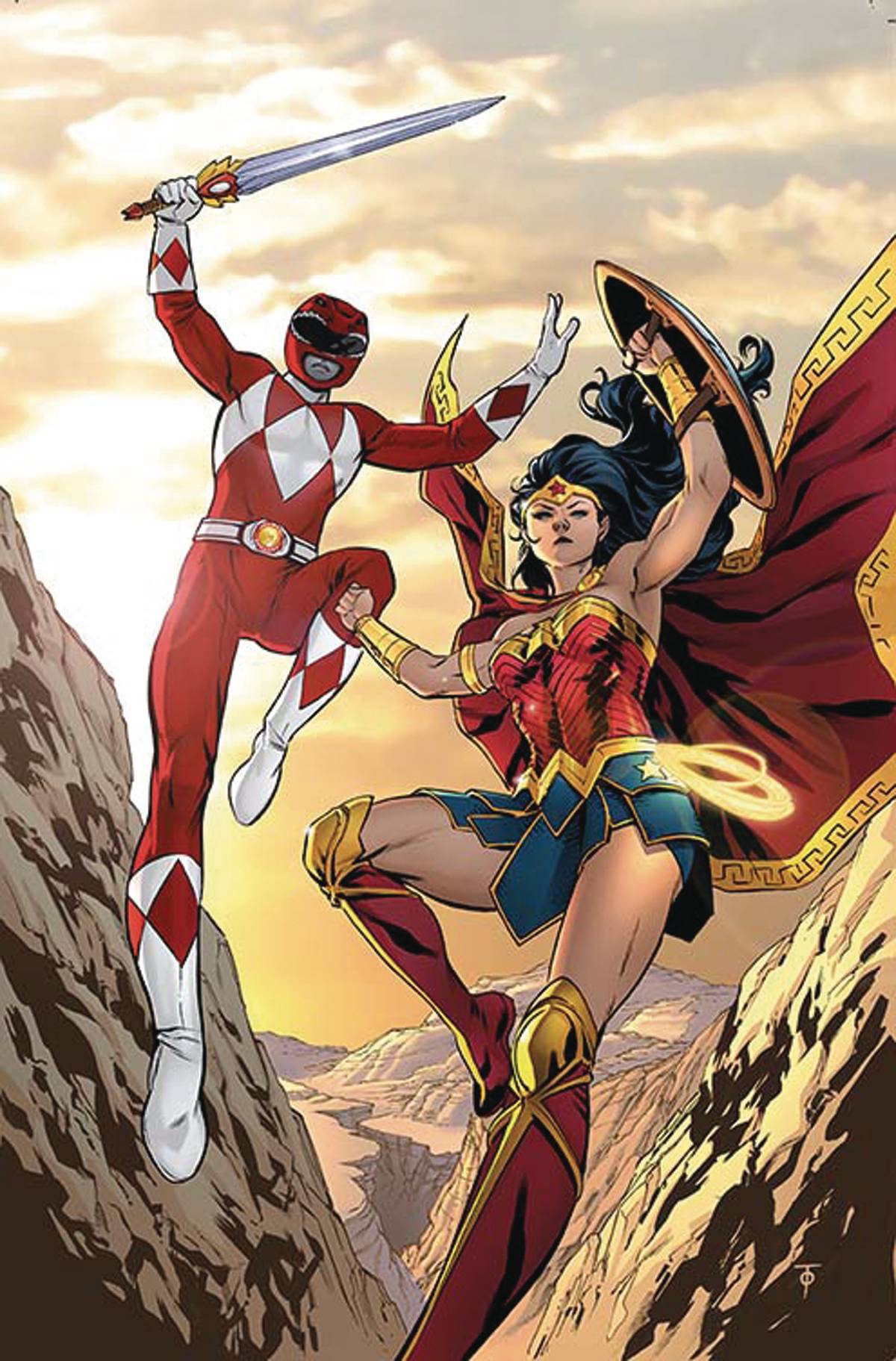 JUSTICE LEAGUE POWER RANGERS #1