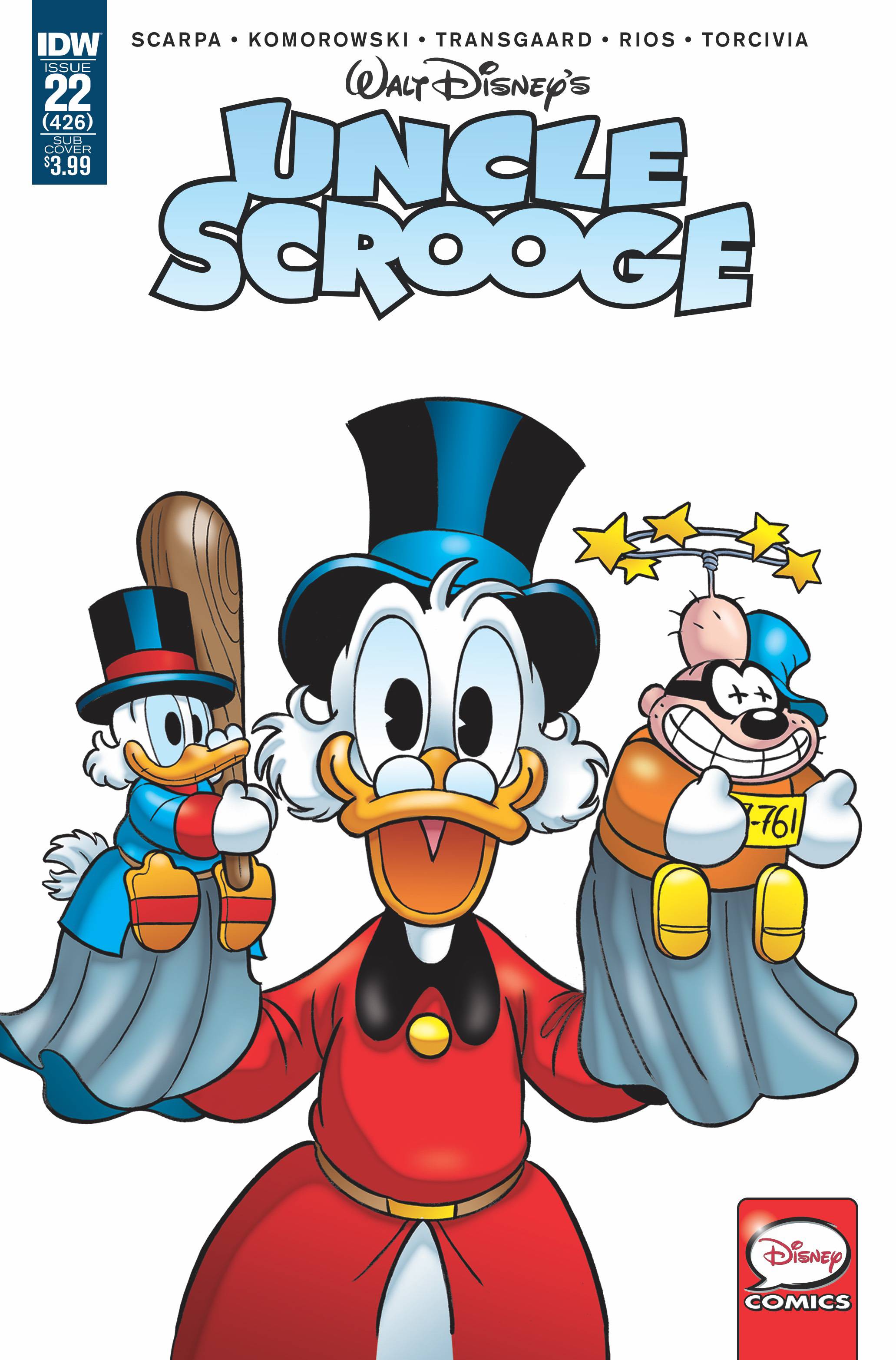 UNCLE SCROOGE #22 SUBSCRIPTION VAR