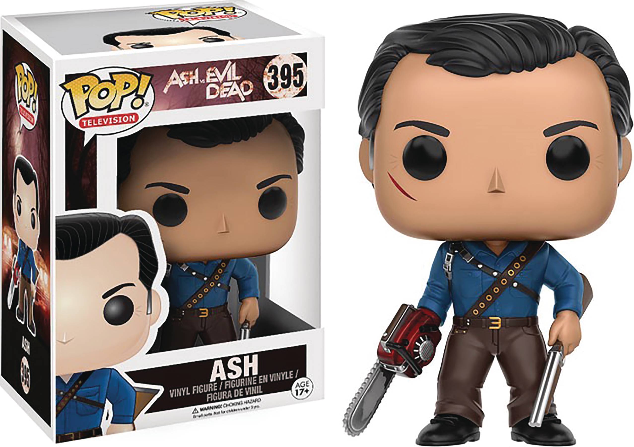 POP ASH VS EVIL DEAD ASH VINYL FIGURE