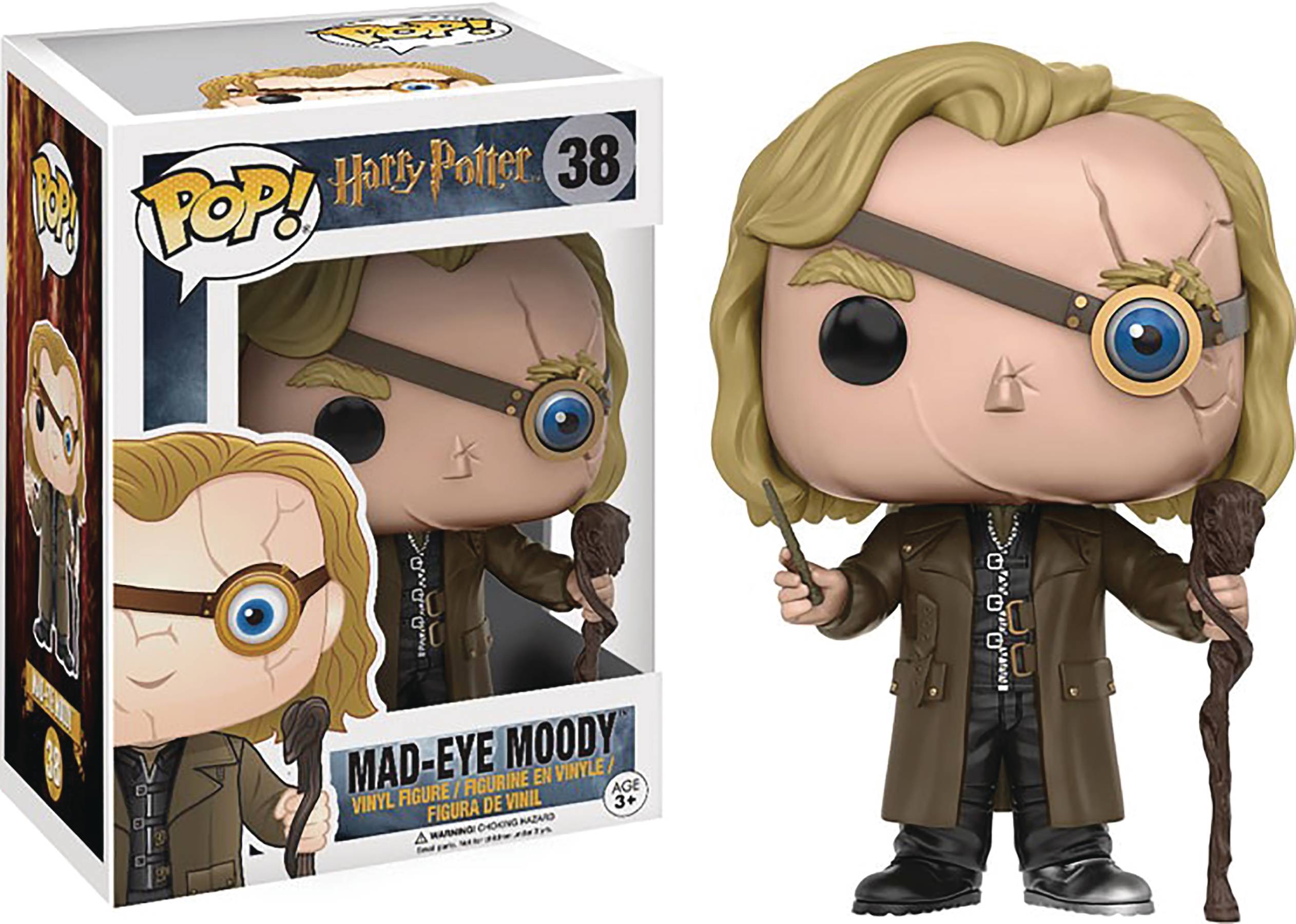 POP HARRY POTTER MAD EYE MOODY VINYL FIGURE