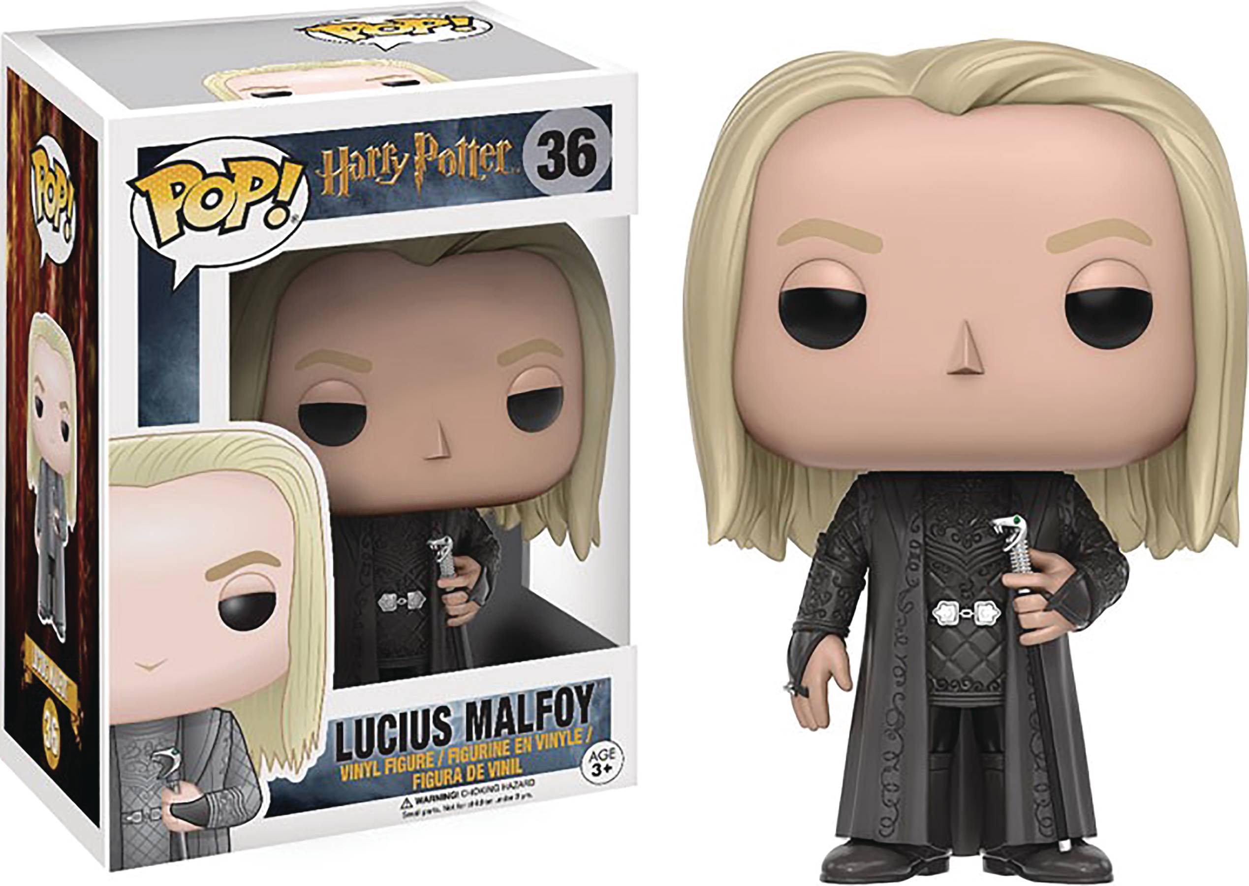 POP HARRY POTTER LUCIUS MALFOY VINYL FIGURE