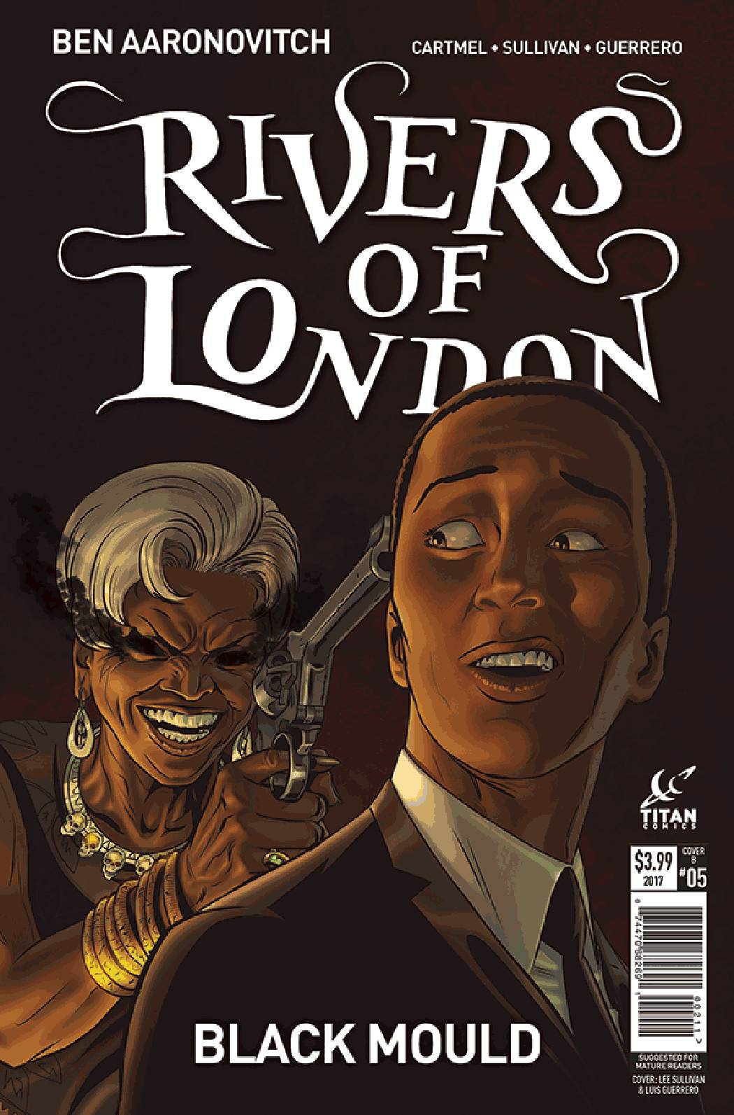 RIVERS OF LONDON BLACK MOULD #5 (OF 5) CVR B SULLIVAN