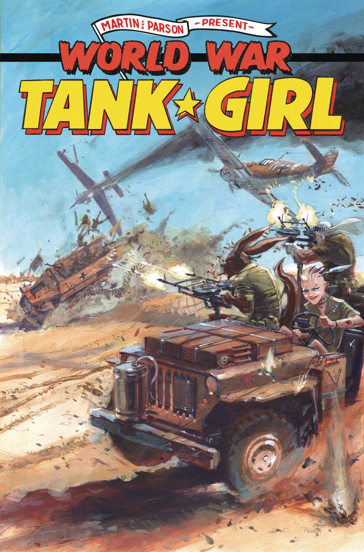 TANK GIRL WORLD WAR TANK GIRL #1