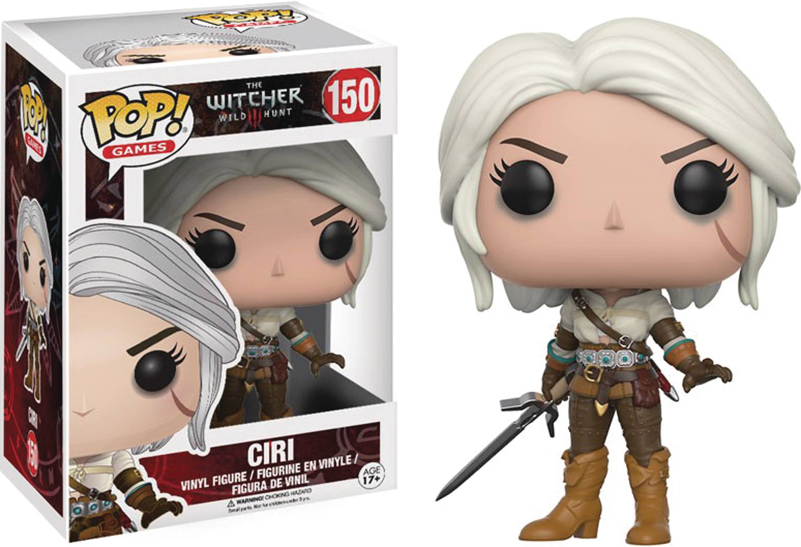 POP WITCHER CIRI VINYL FIG