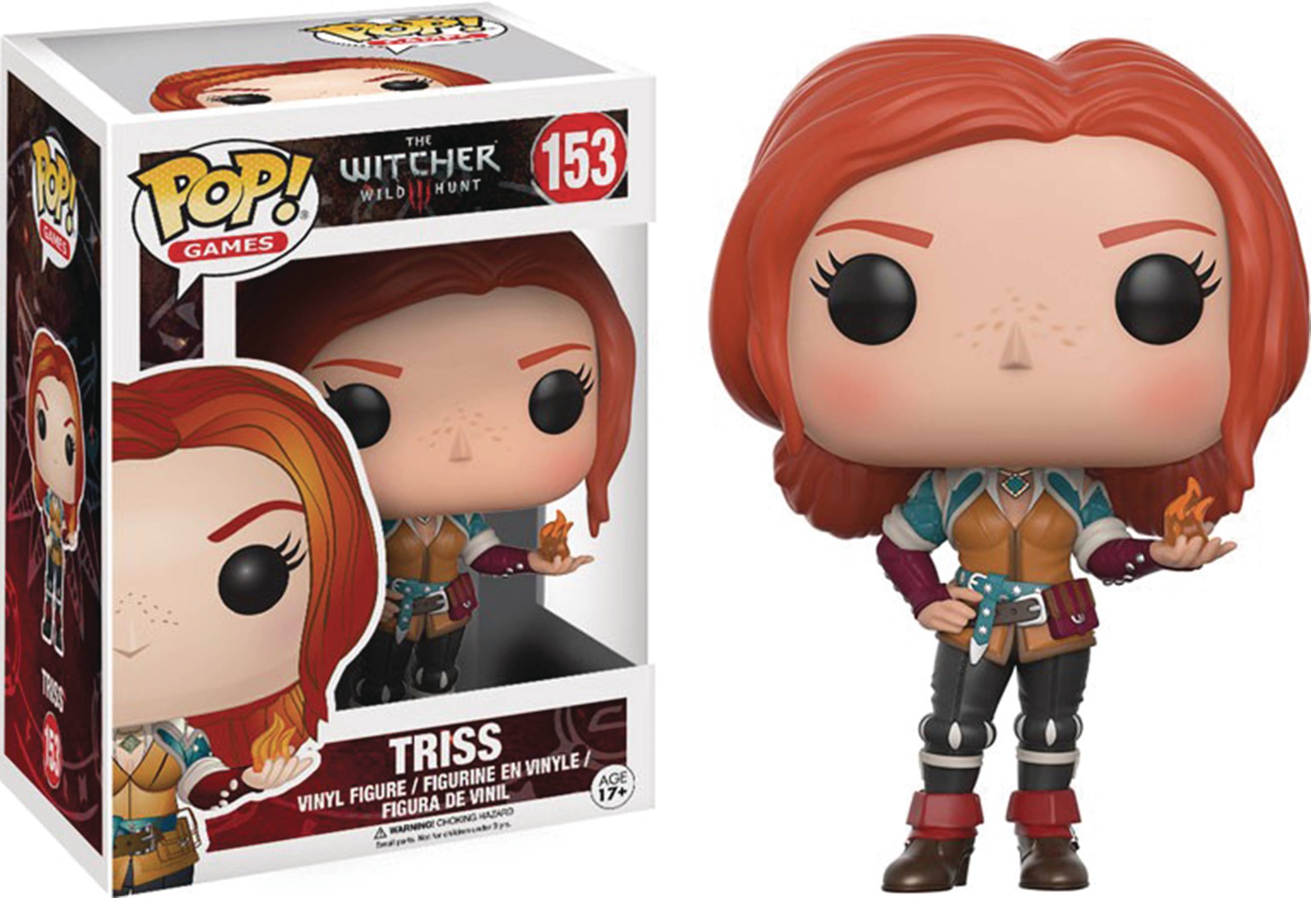 POP WITCHER TRISS VINYL FIG