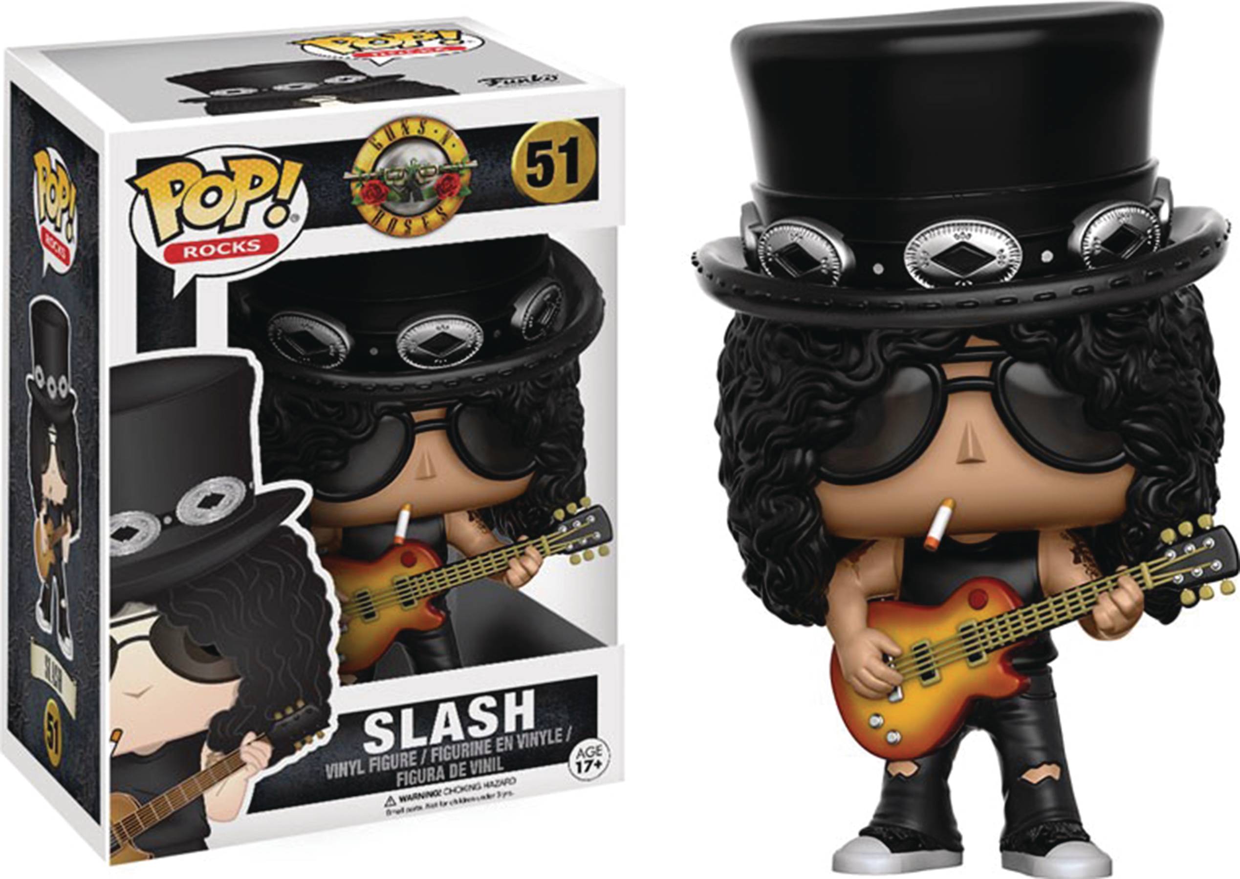 POP ROCKS GUNS N ROSES SLASH VINYL FIG