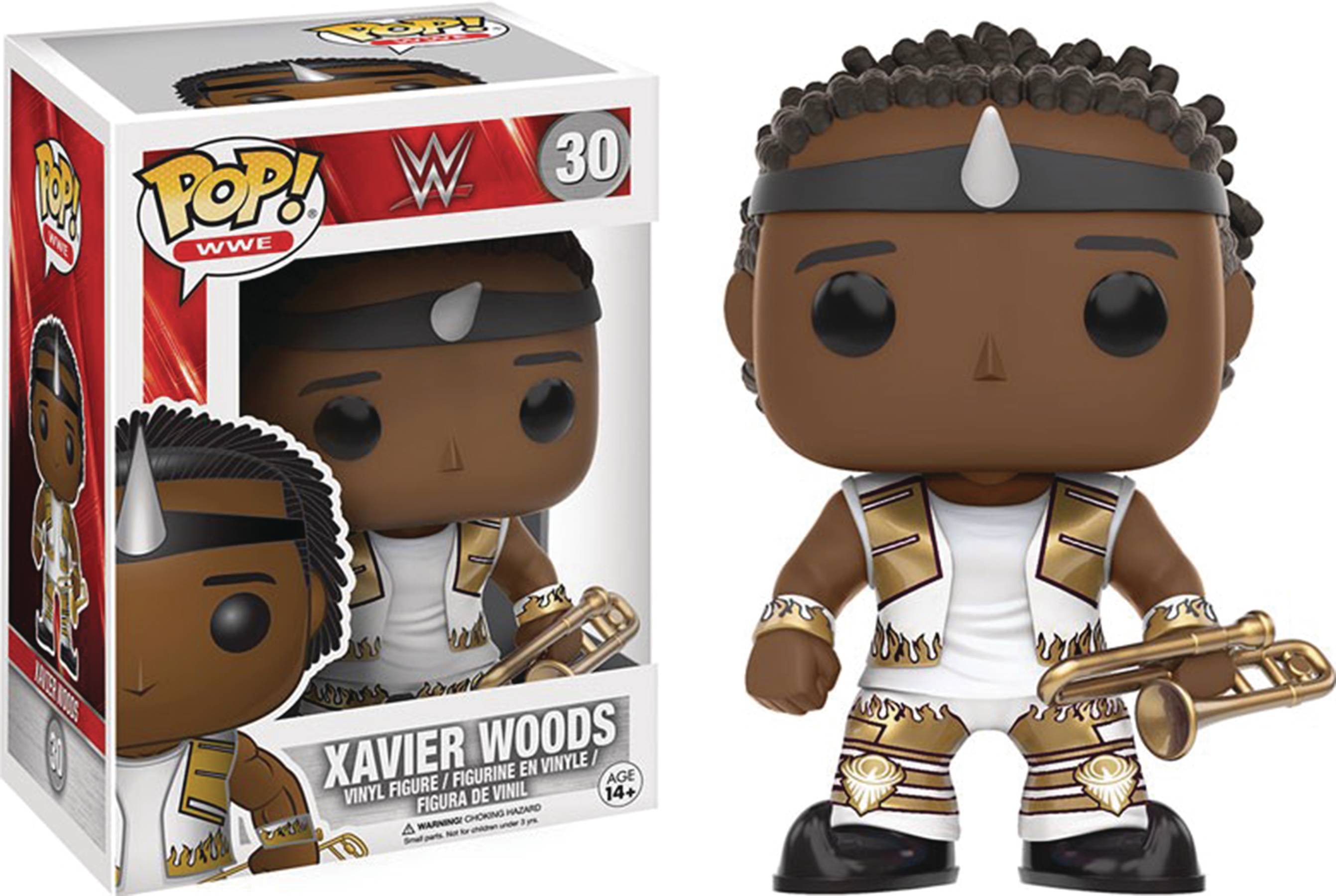 POP WWE XAVIER WOODS VINYL FIG