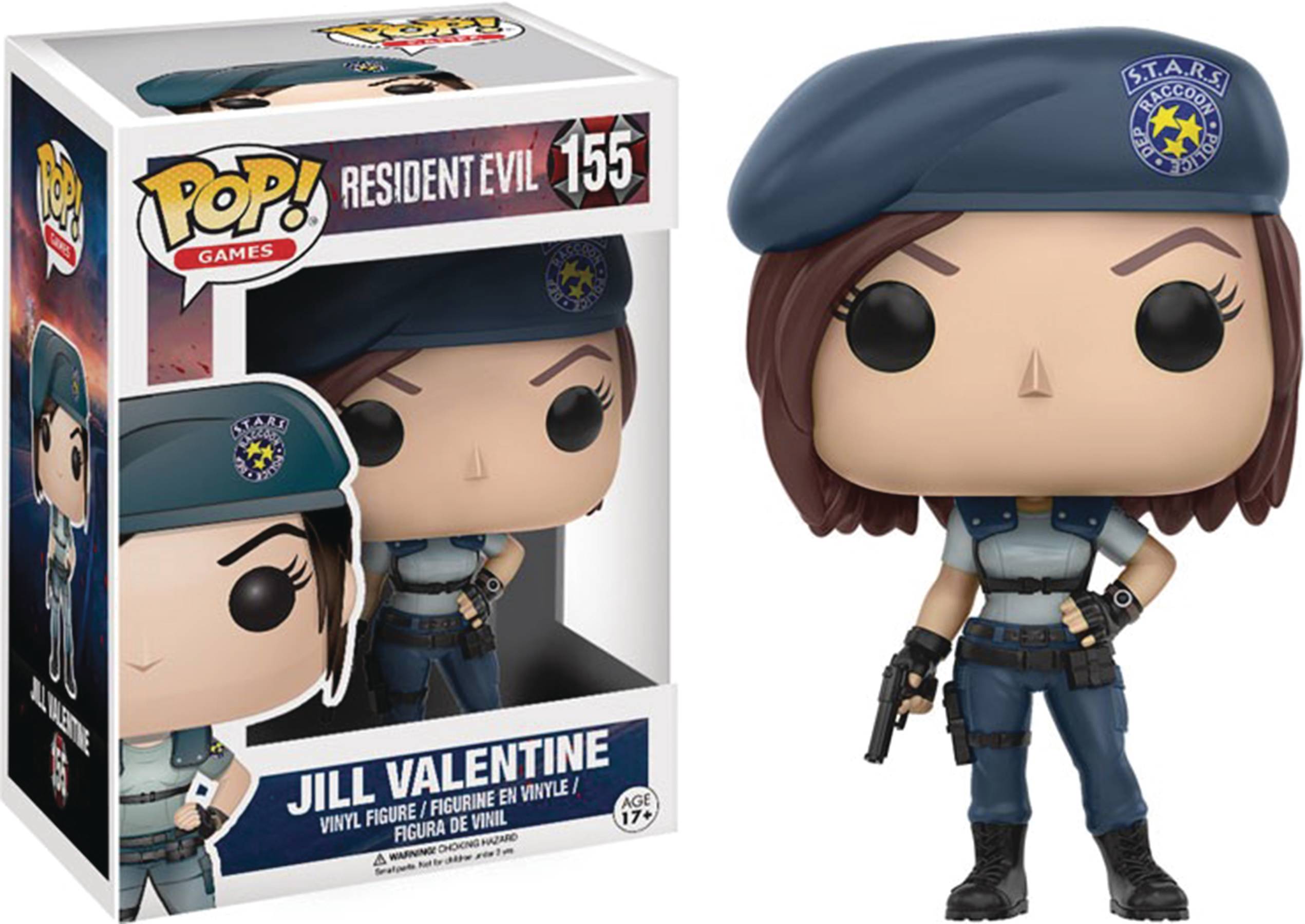 POP RESIDENT EVIL JILL VALENTINE VINYL FIG