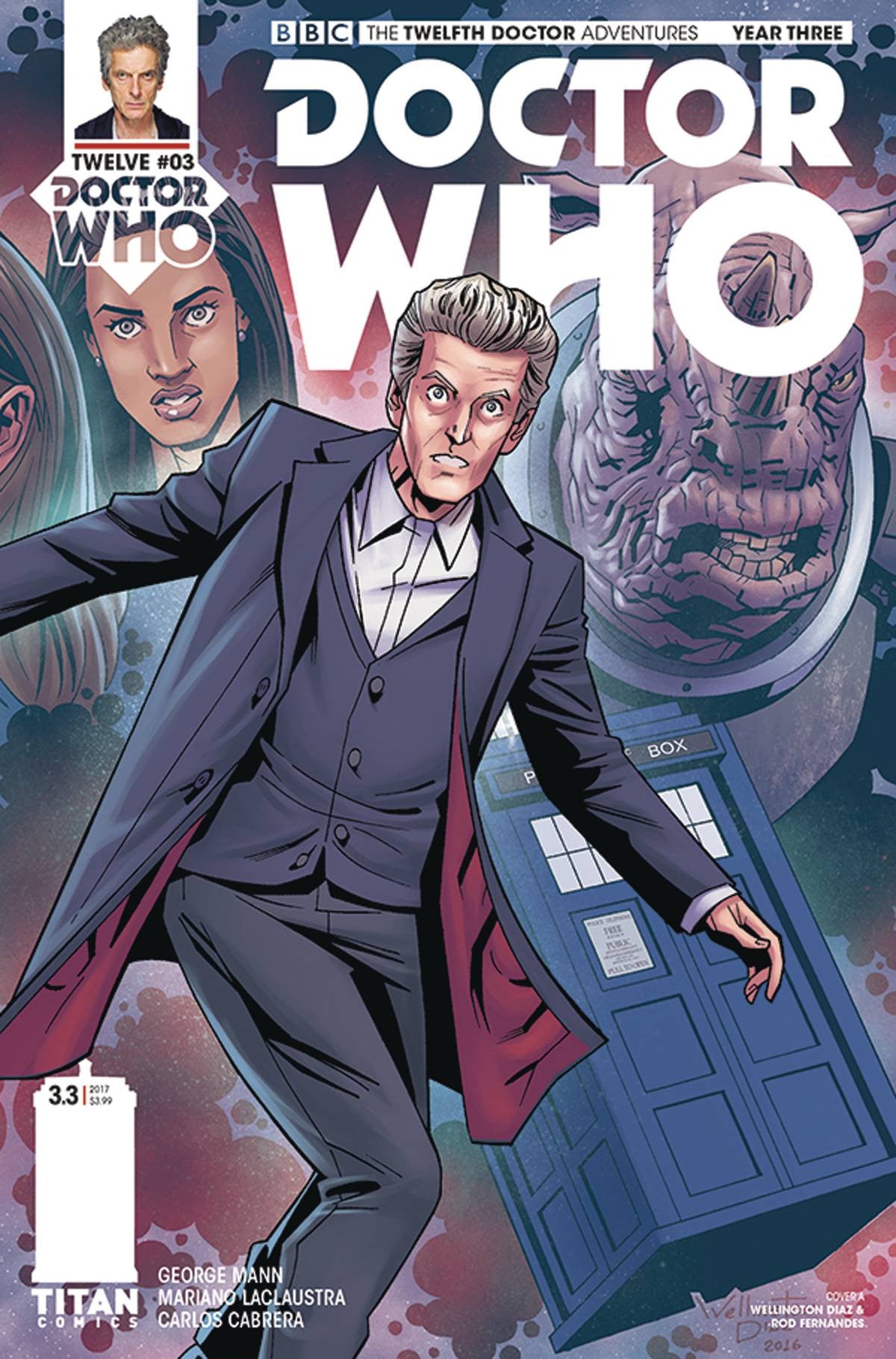 DOCTOR WHO 12TH YEAR THREE #3 CVR A DIAZ