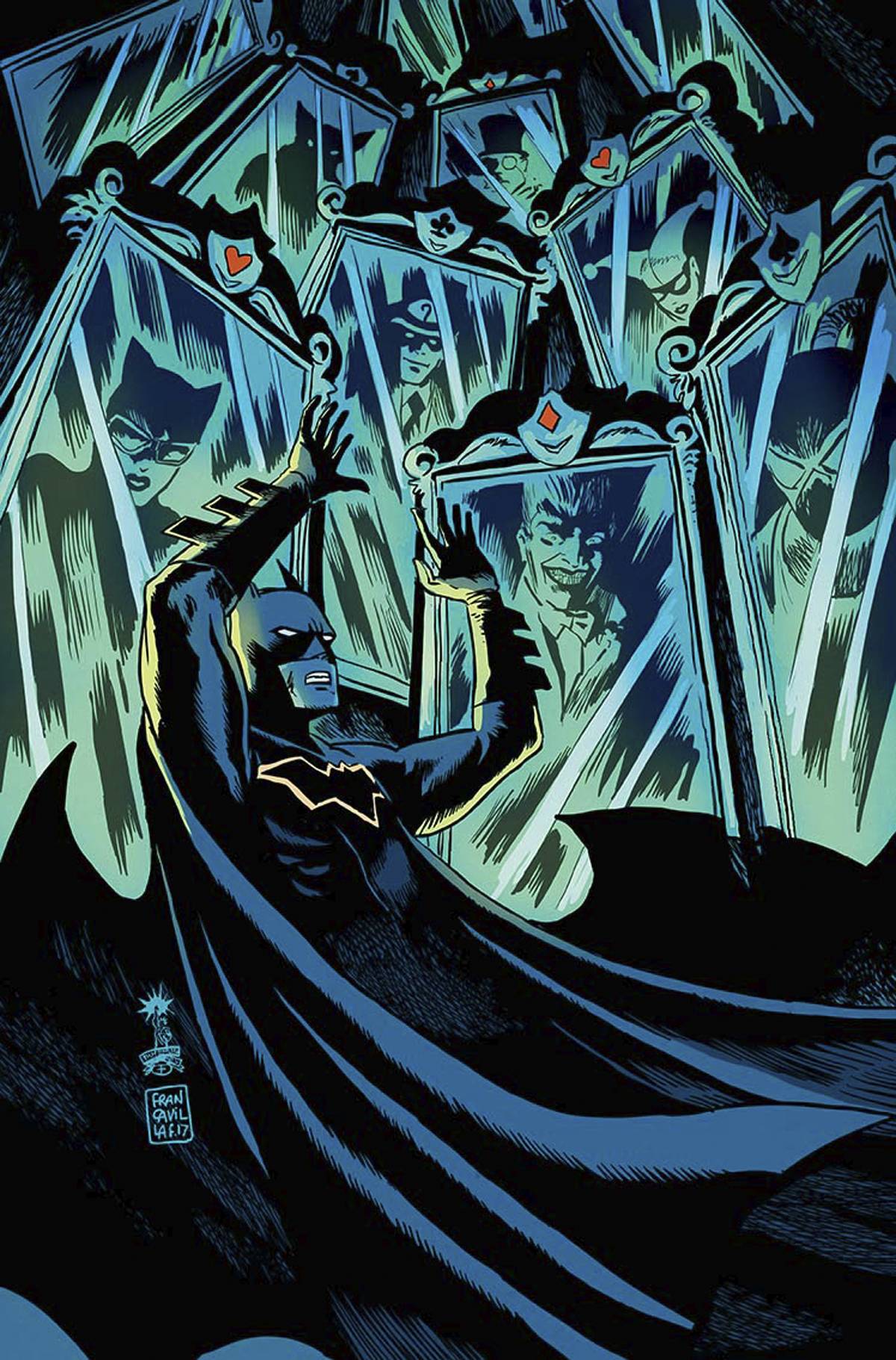 ALL STAR BATMAN #8 FRANCAVILLA VAR ED