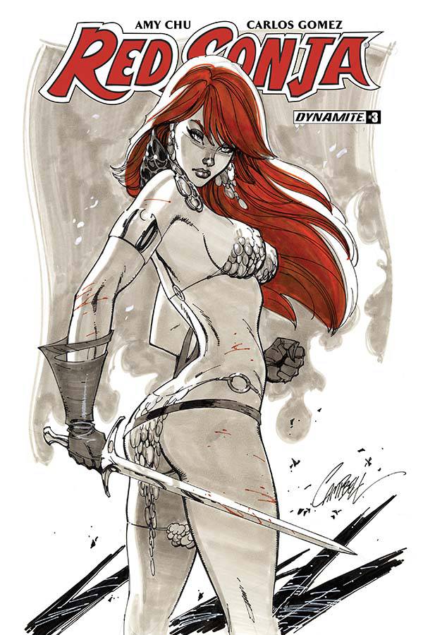 RED SONJA #3 CVR B CAMPBELL