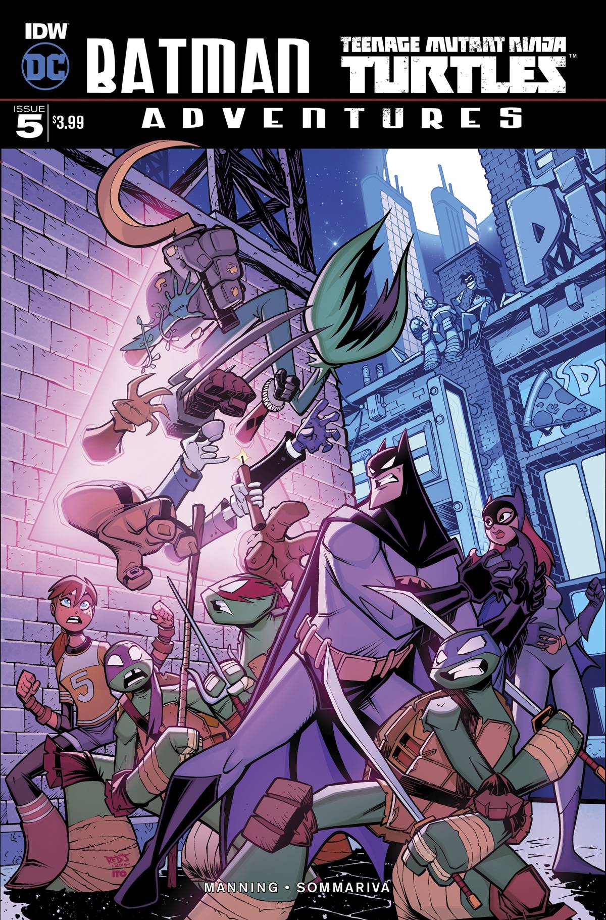 BATMAN TMNT ADVENTURES #5