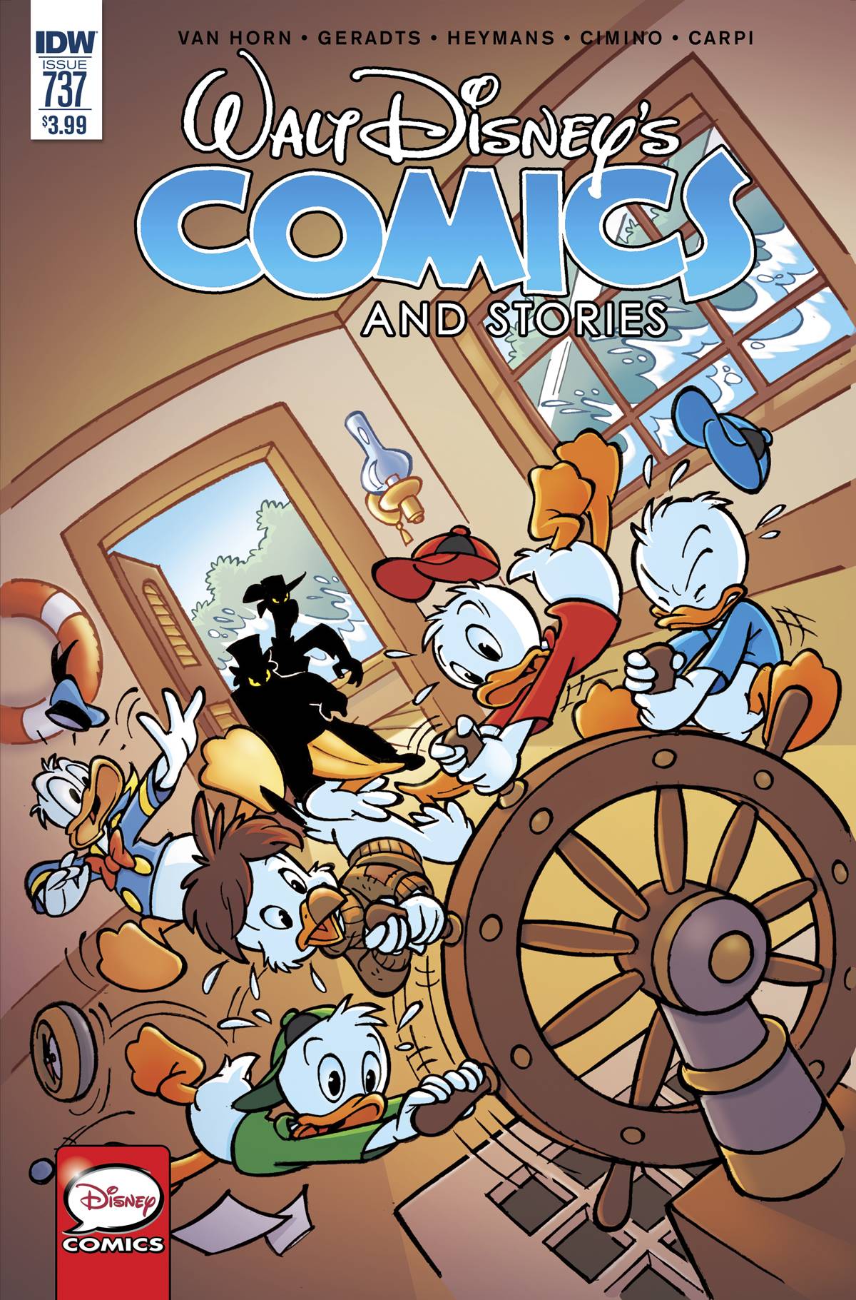 WALT DISNEY COMICS & STORIES #737