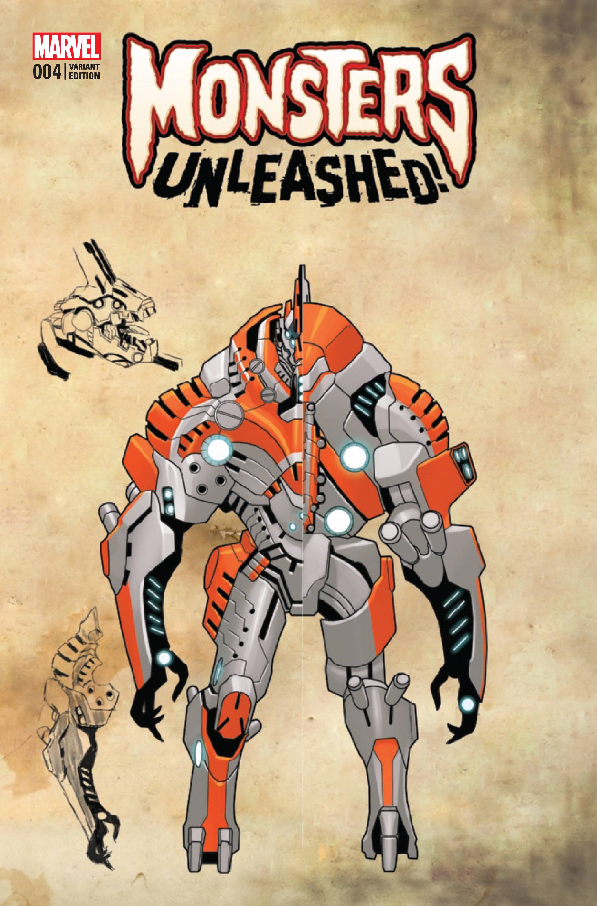 MONSTERS UNLEASHED #4