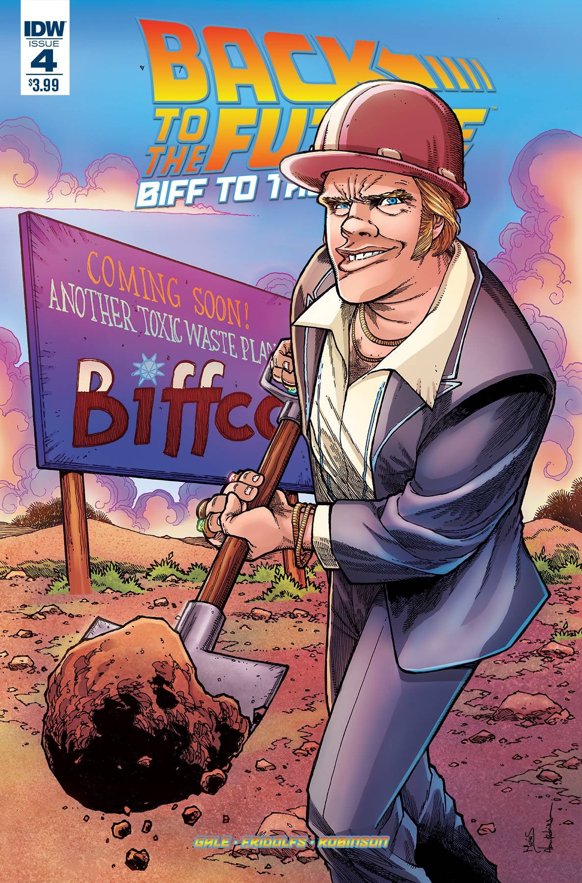 BACK TO THE FUTURE BIFF TO THE FUTURE #4