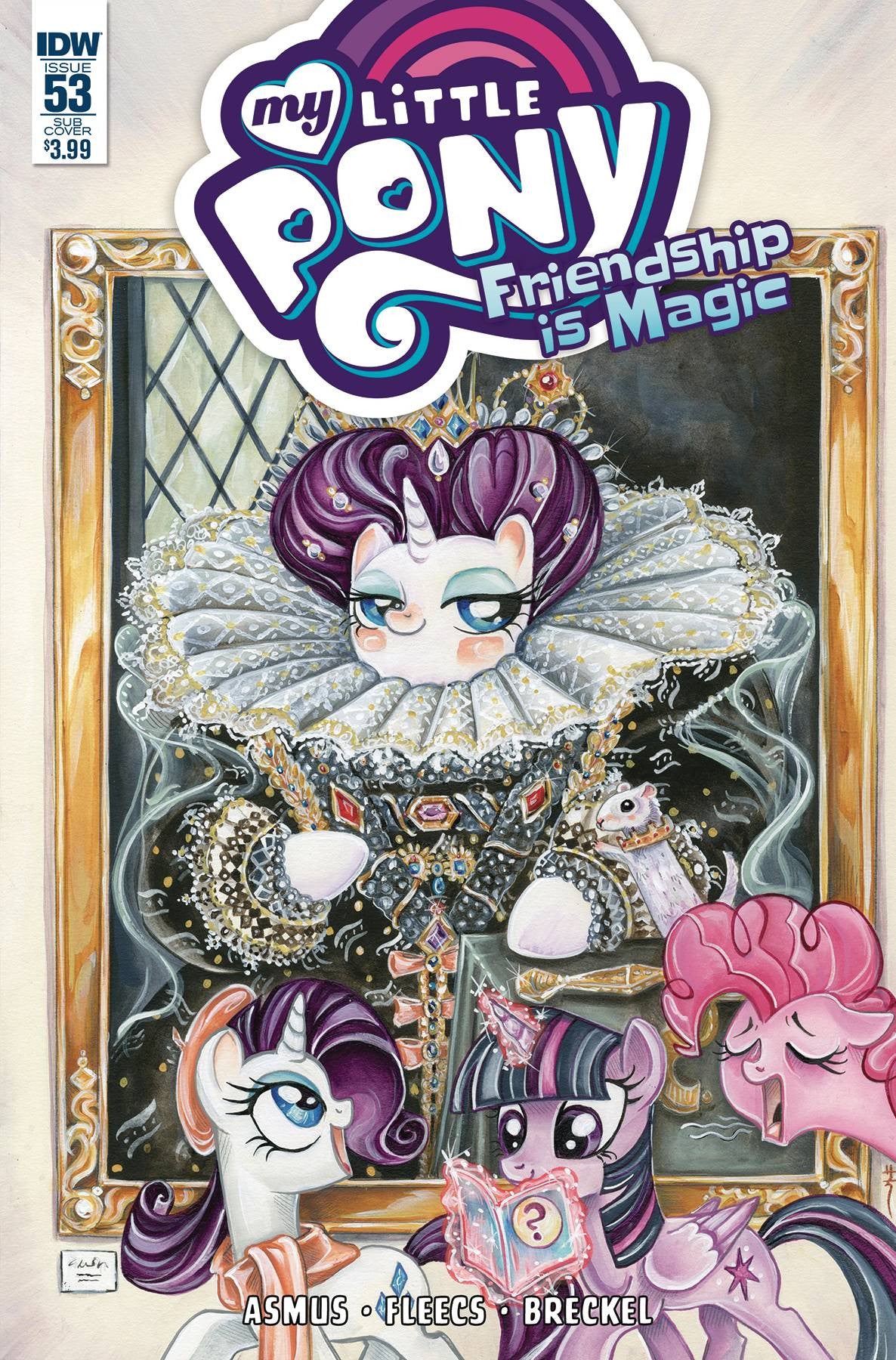 MY LITTLE PONY FRIENDSHIP IS MAGIC #53 SUBSCRIPTION VAR