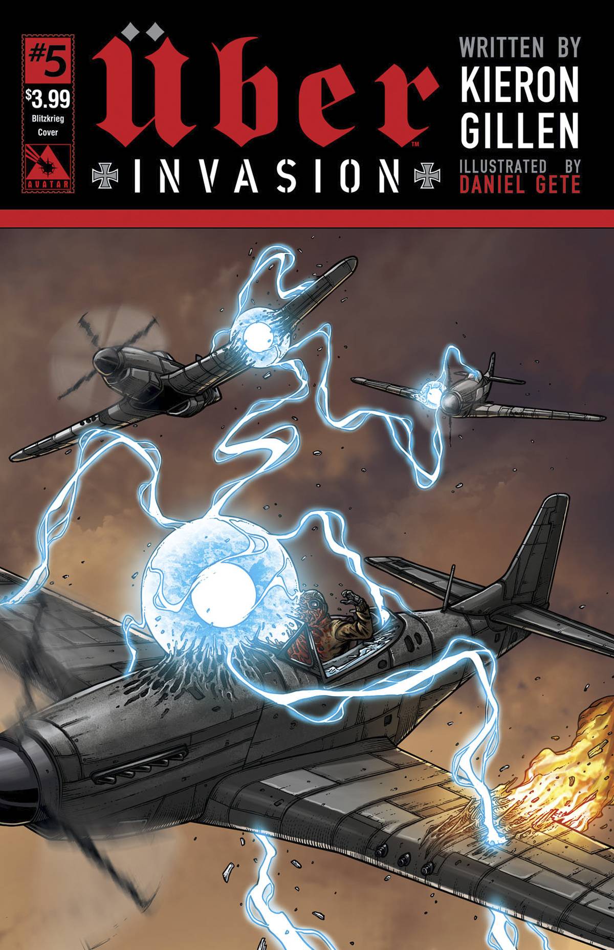 UBER INVASION #5 BLITZKREIG CVR