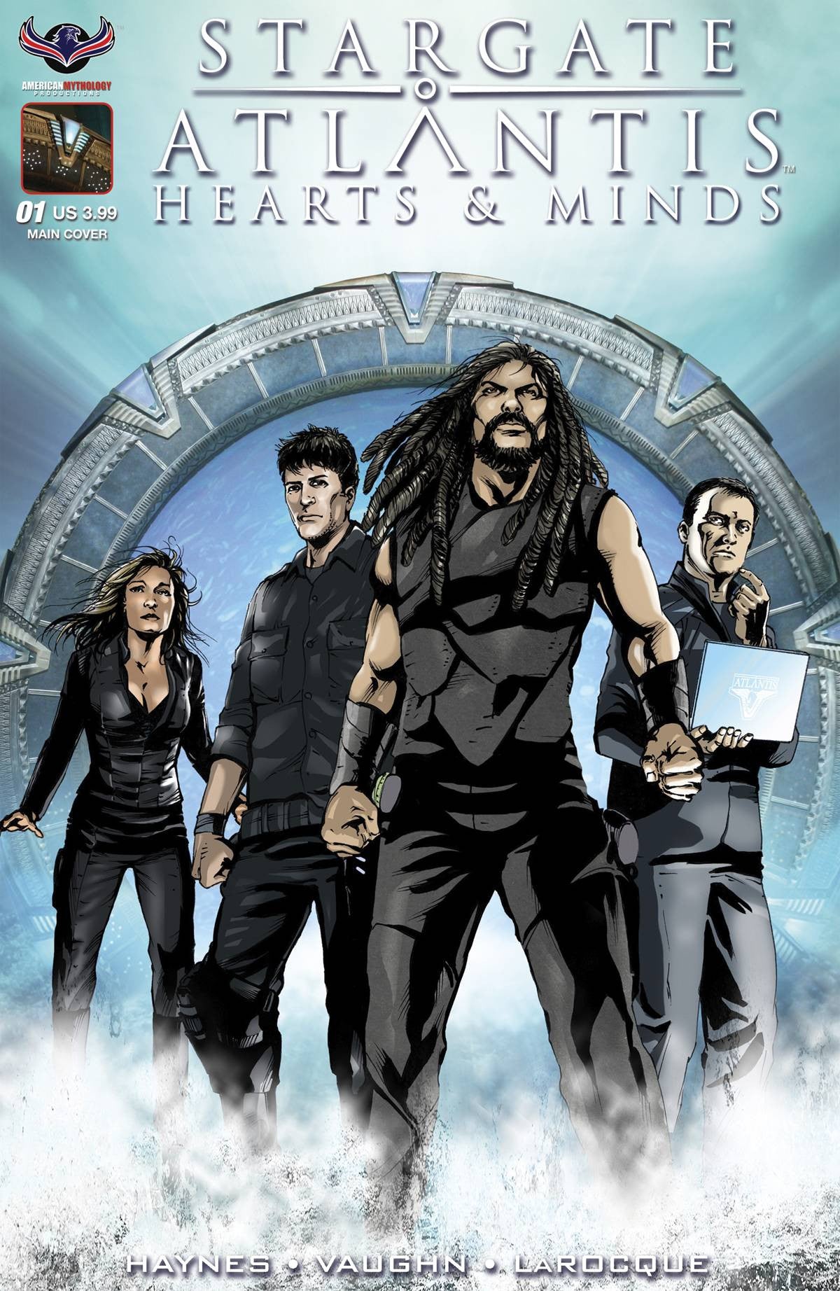 STARGATE ATLANTIS HEARTS & MINDS #1 LAROCQUE CVR