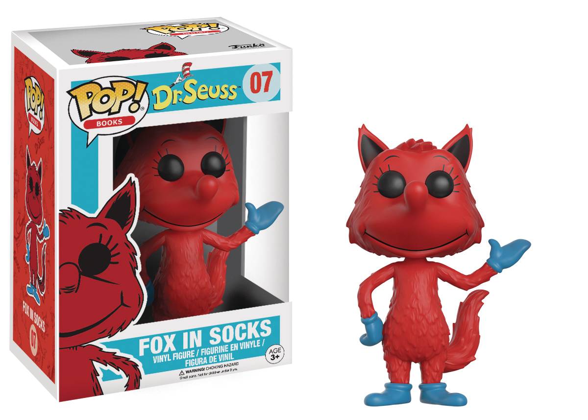 POP DR SEUSS FOX IN SOCKS VINYL FIG