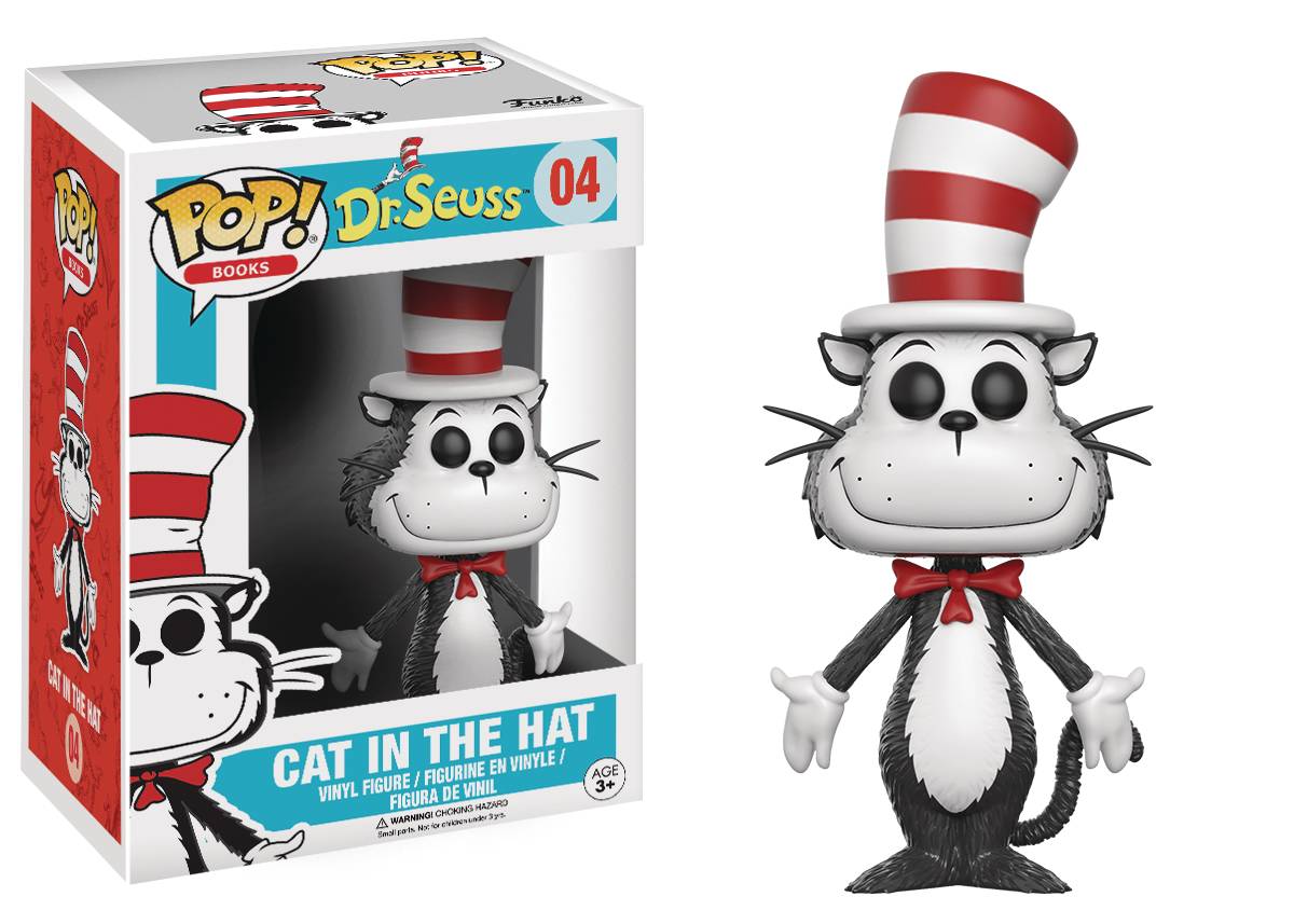 POP DR SEUSS CAT IN THE HAT VINYL FIG