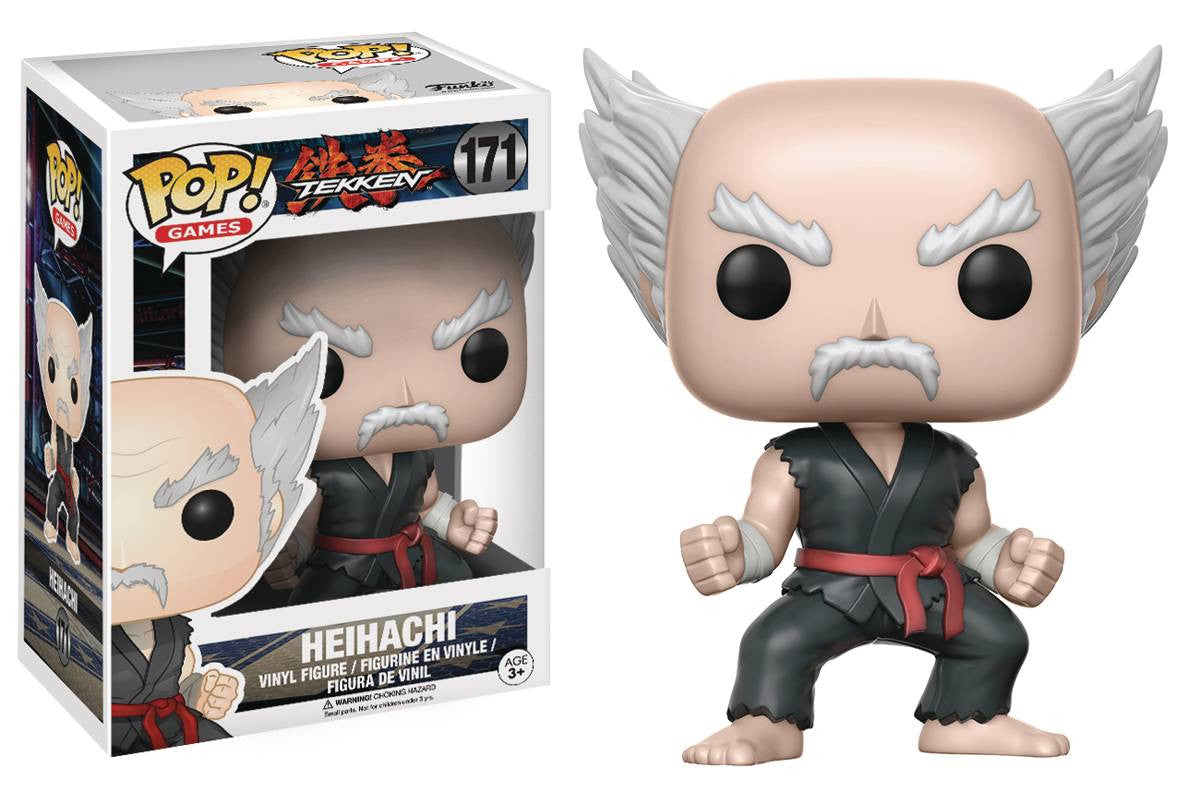 POP TEKKEN HEIHACHI VINYL FIG