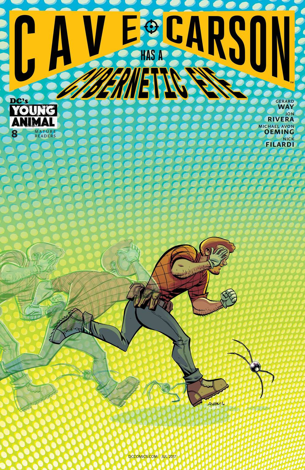 CAVE CARSON HAS A CYBERNETIC EYE #8