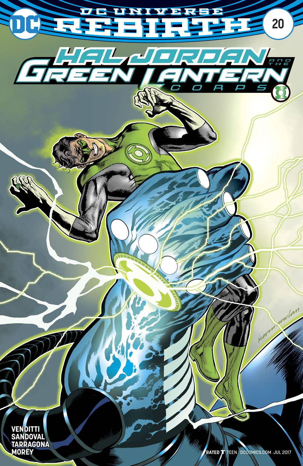 HAL JORDAN AND THE GREEN LANTERN CORPS #20 VAR ED