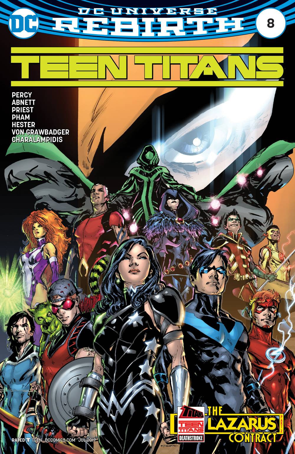 TEEN TITANS #8 VAR ED