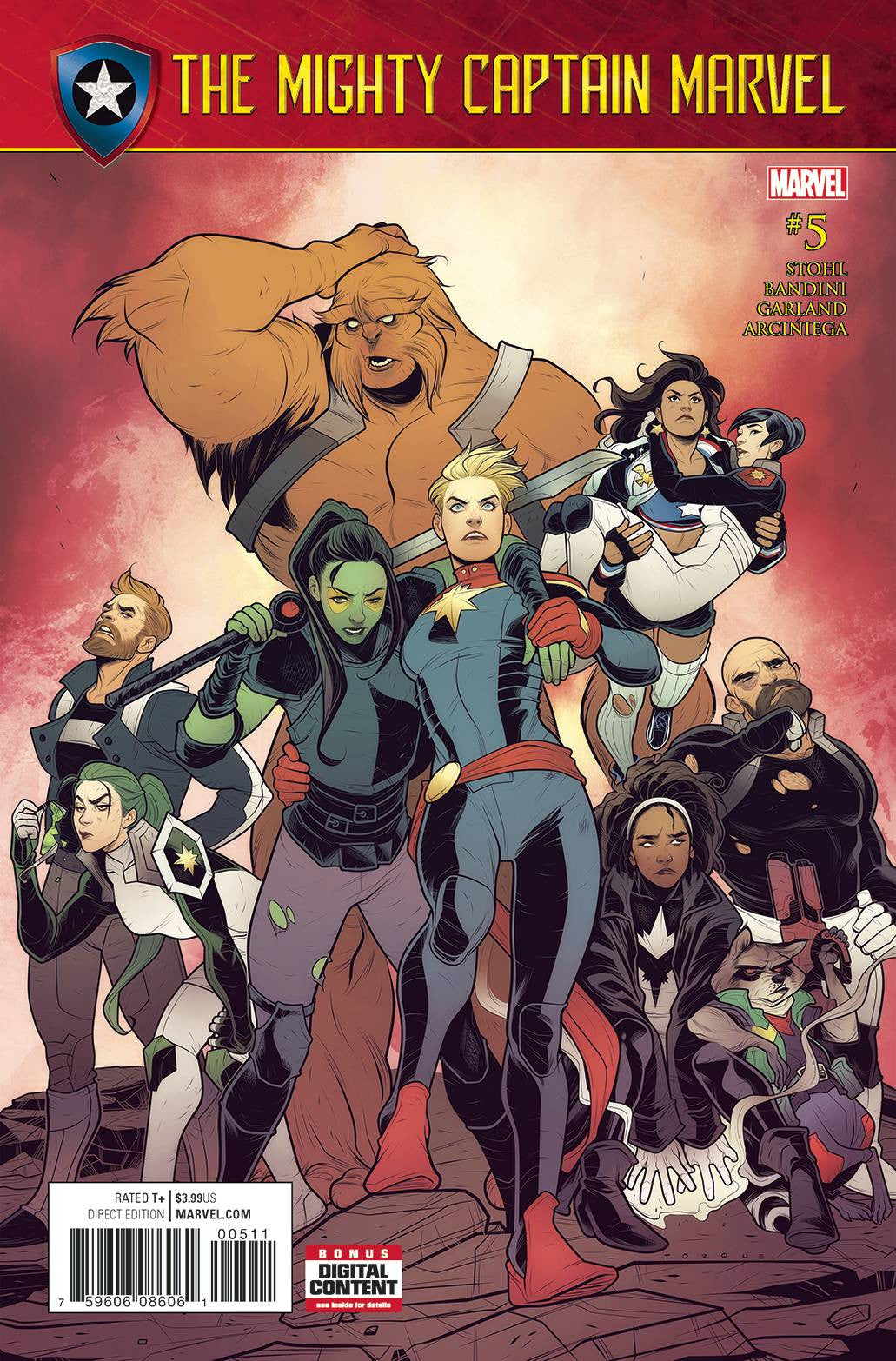 MIGHTY CAPTAIN MARVEL #5 SE