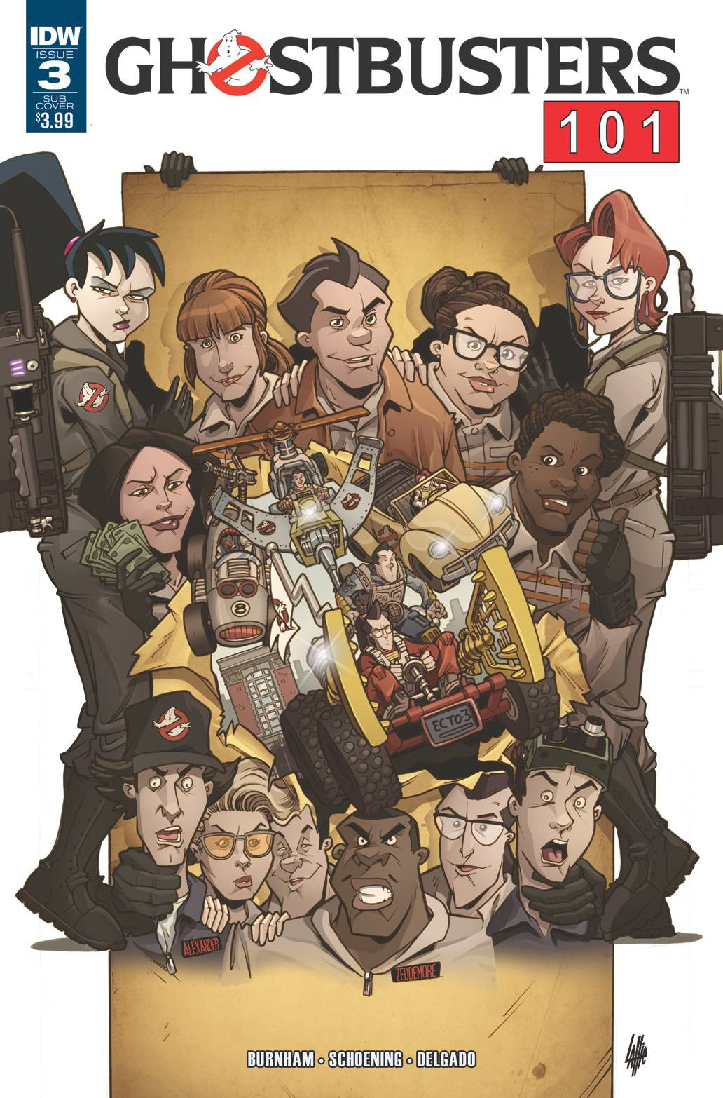 GHOSTBUSTERS 101 #3 SUBSCRIPTION VAR