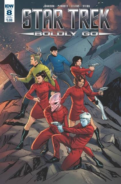 STAR TREK BOLDLY GO #8 SUBSCRIPTION VAR