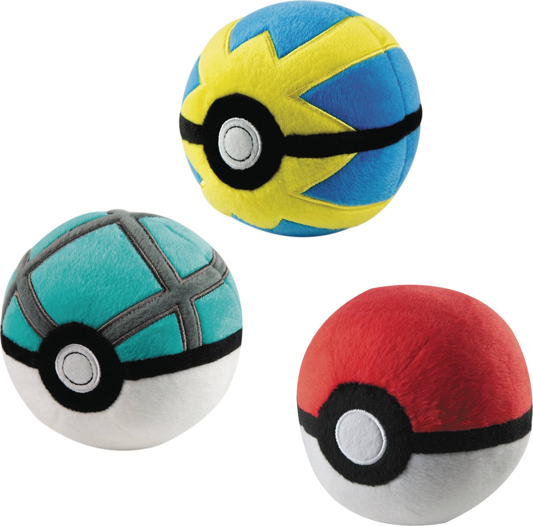 POKEMON PLUSH POKE BALL ASST