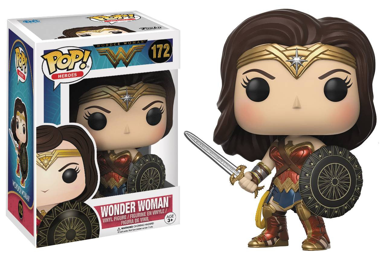 POP WONDER WOMAN MOVIE WONDER WOMAN VINYL FIG