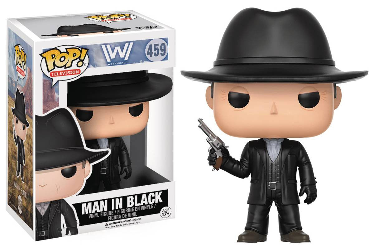 POP WESTWORLD MAN IN BLACK VINYL FIG