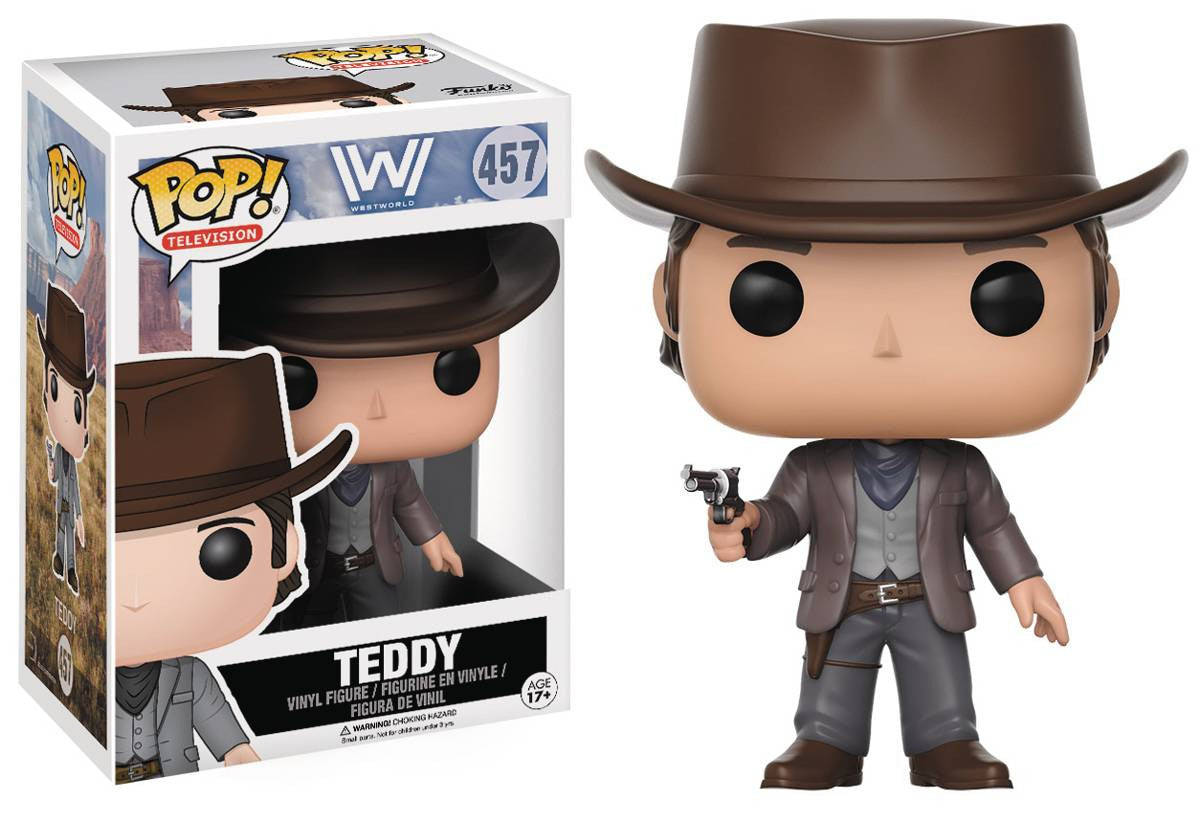 POP WESTWORLD TEDDY FLOOD VINYL FIG