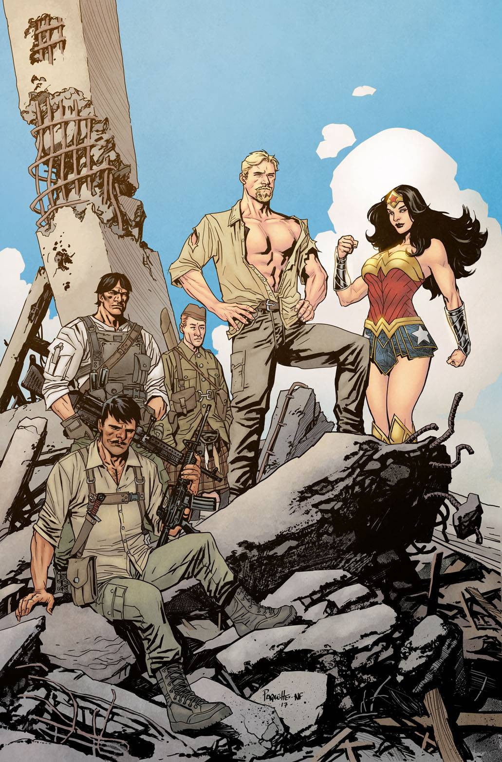 WONDER WOMAN STEVE TREVOR #1 VAR ED