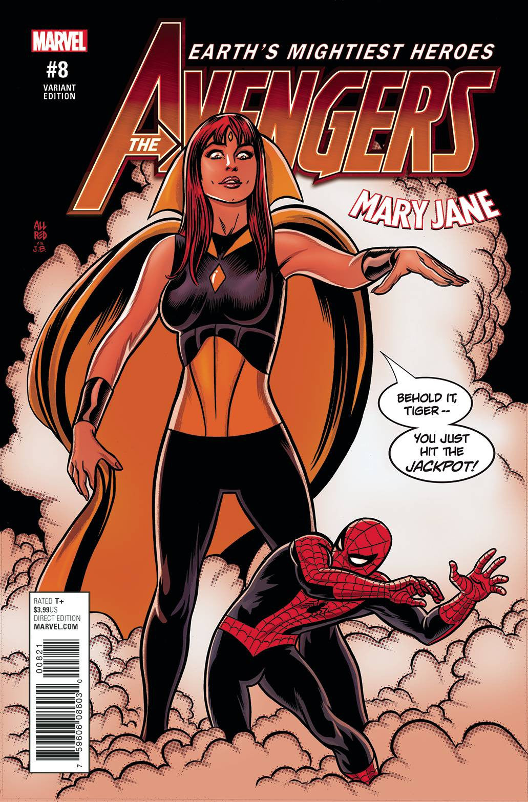 AVENGERS #8 ALLRED MARY JANE VAR