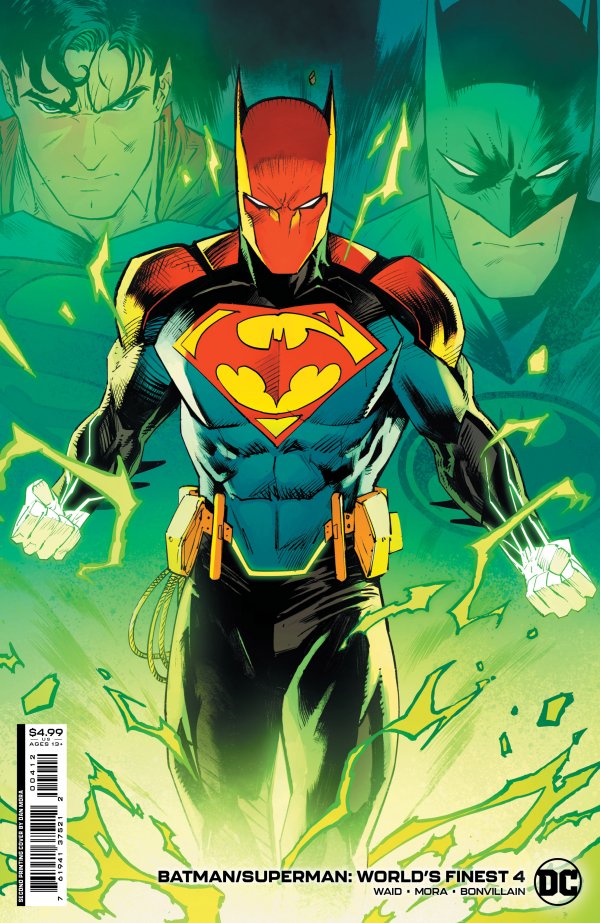 BATMAN SUPERMAN WORLDS FINEST #4 2ND PTG MORA VAR – Comics Games And Coffee
